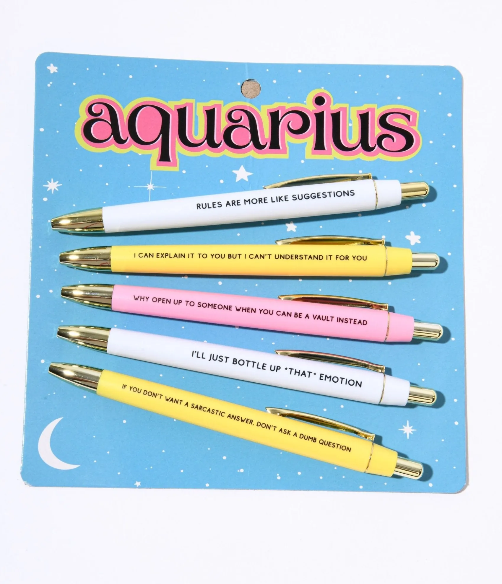 Unique Vintage Aquarius Pen Set Cheap