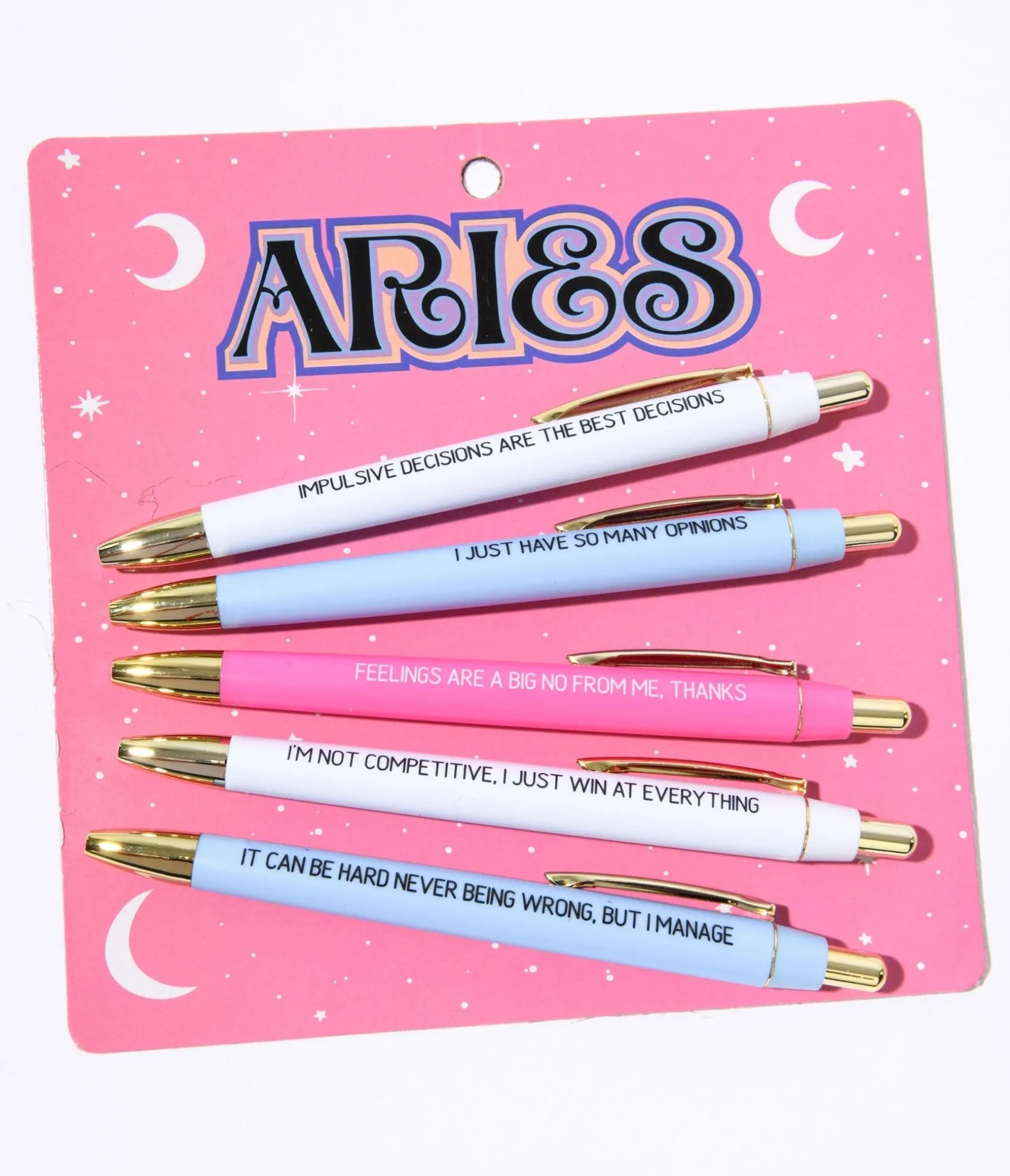 Unique Vintage Aries Pen Set Cheap