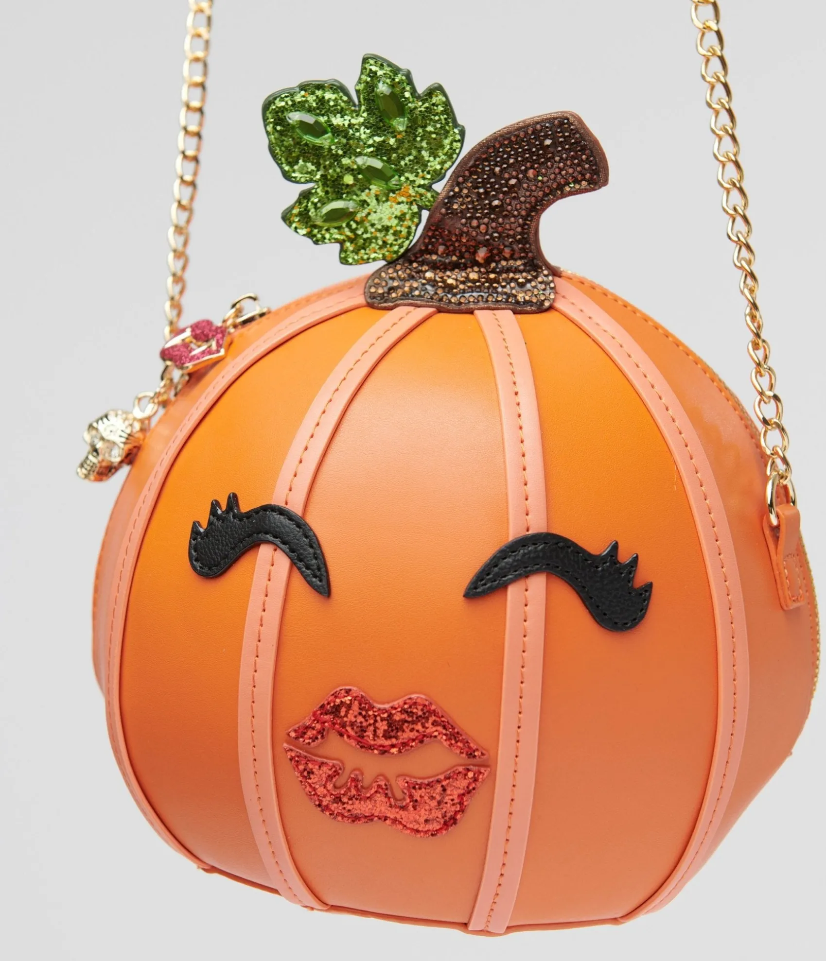 Unique Vintage Betsey Johnson Orange You're So Gourdgeous Crossbody Bag Best