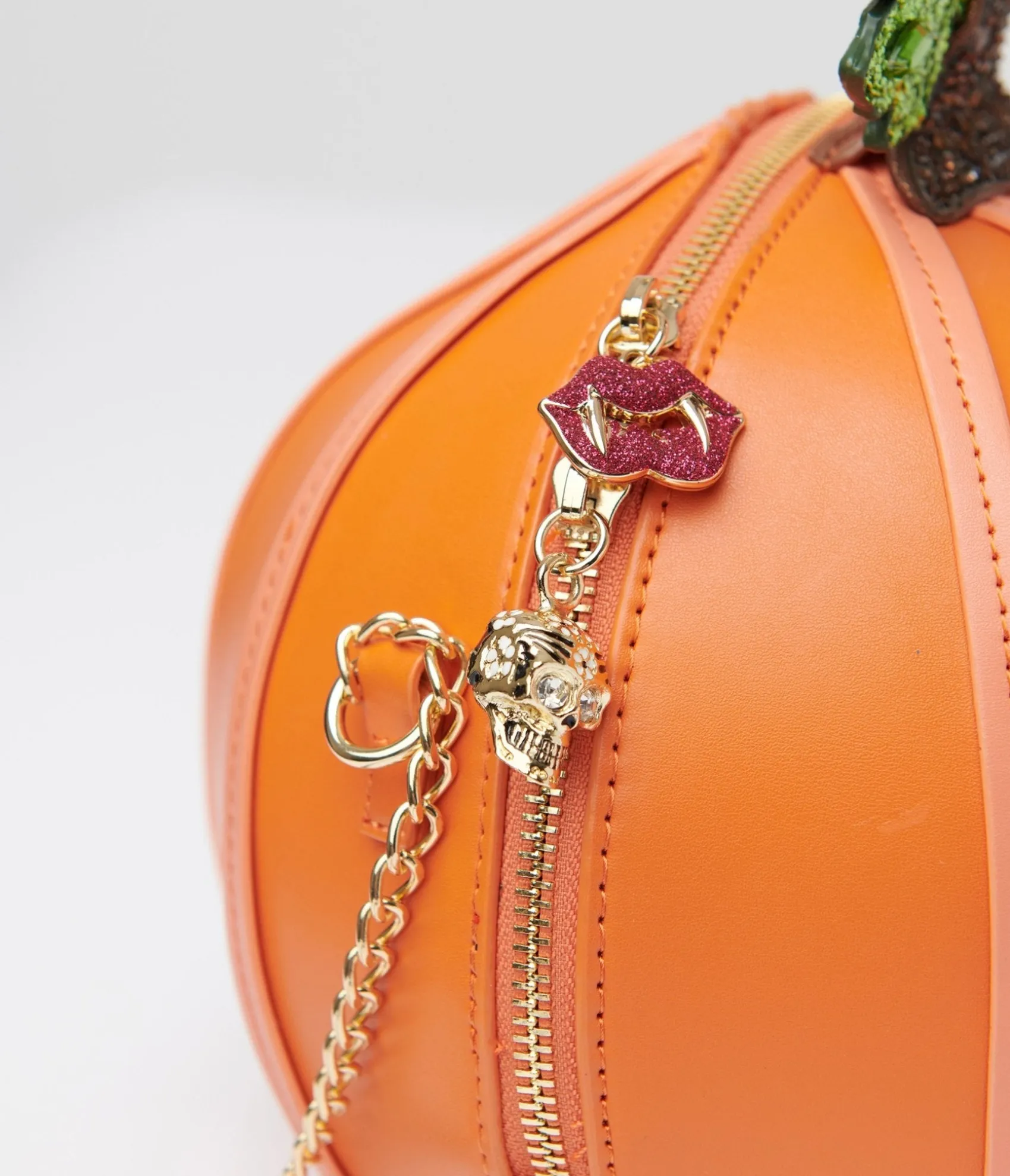 Unique Vintage Betsey Johnson Orange You're So Gourdgeous Crossbody Bag Best
