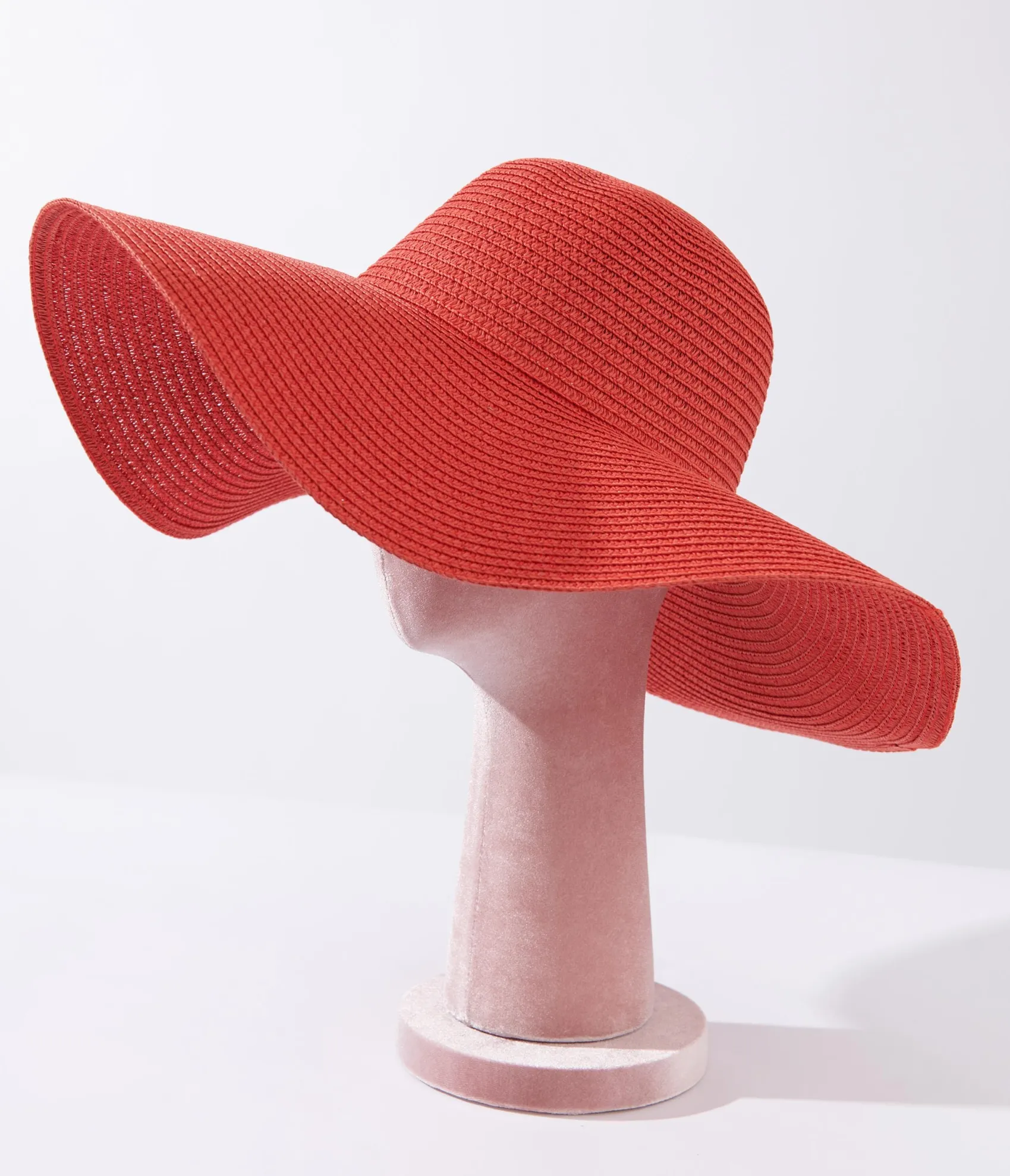 Unique Vintage Big Red Sun Hat Online