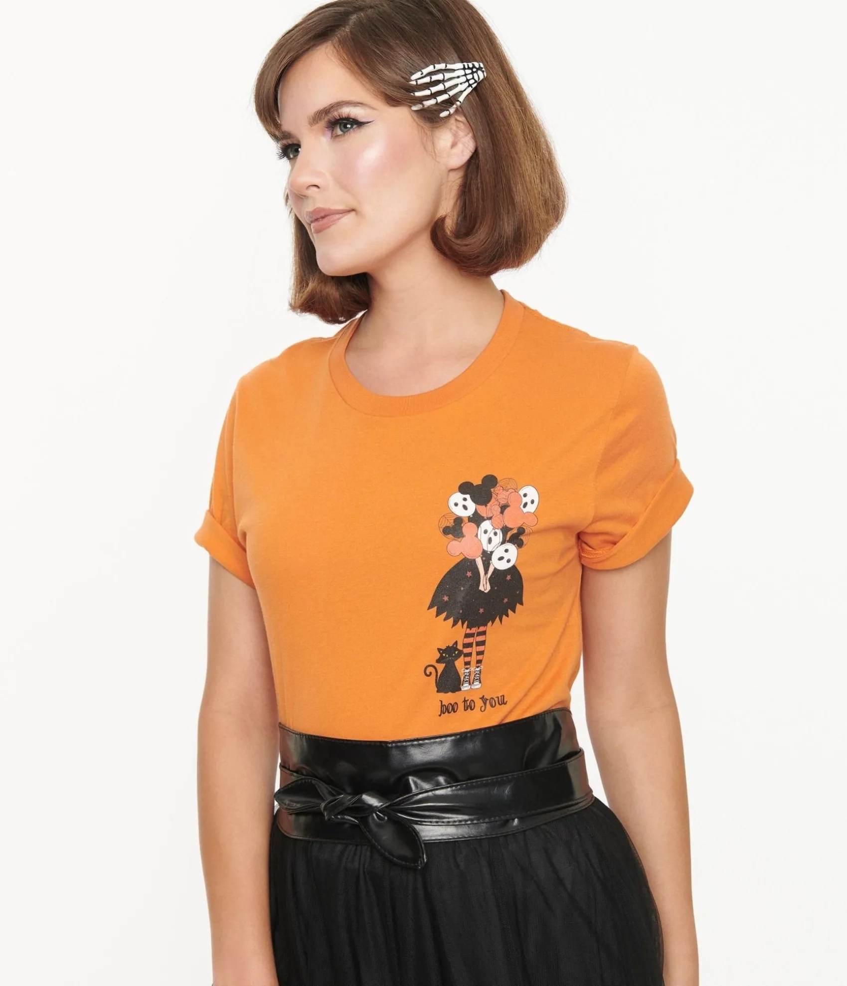 Unique Vintage Boo To You Fitted Graphic Tee Cheap