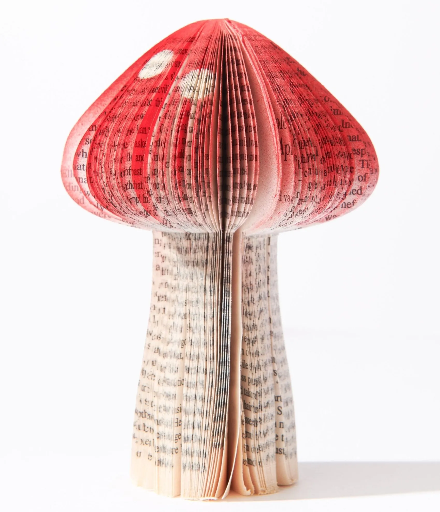 Unique Vintage Book of Mushroom Decorative Piece Fashion