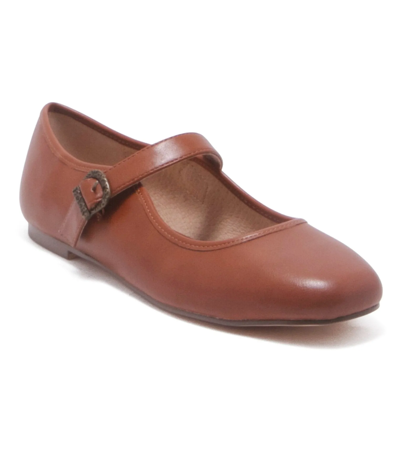 Unique Vintage Chelsea Crew Rust Mary Jane Dora Flats Best