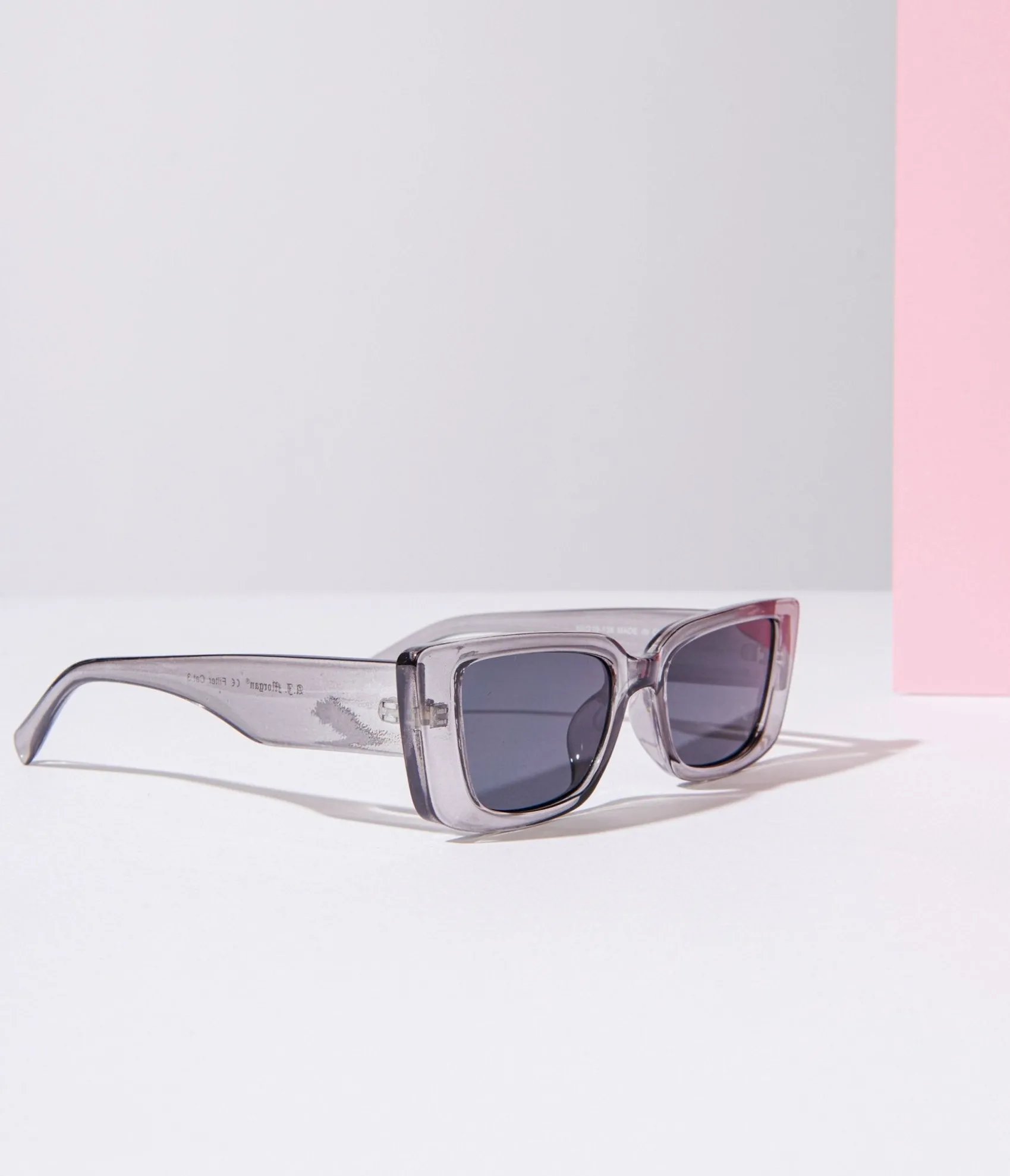 Unique Vintage Clear Grey & Black Tint Sunglasses Clearance