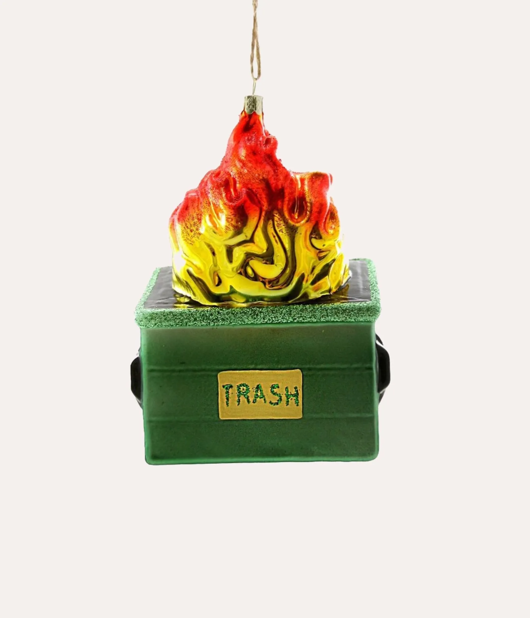 Unique Vintage Cody Foster Dumpster Fire Ornament Cheap