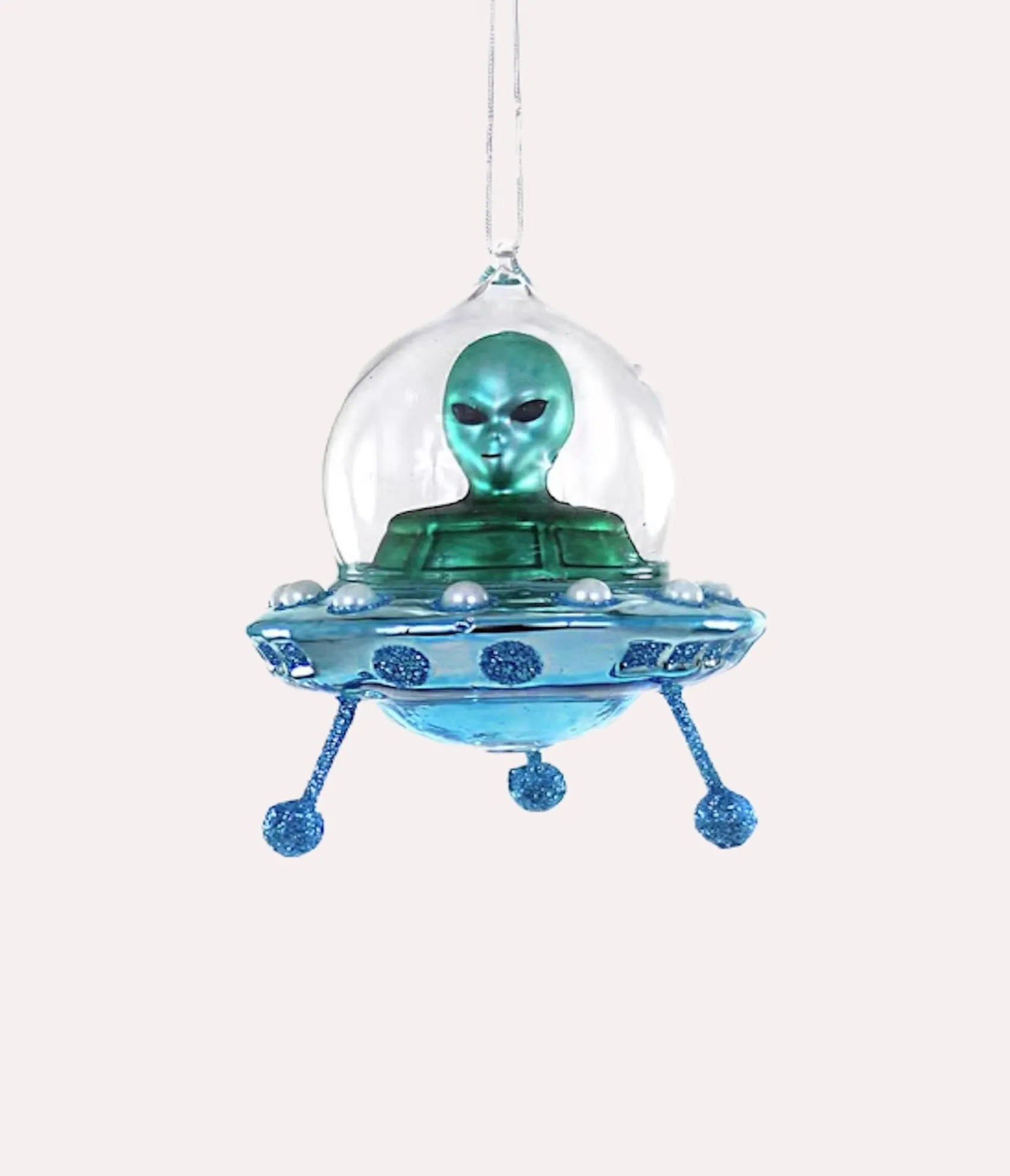 Unique Vintage Cody Foster Flying UFO Ornament Fashion