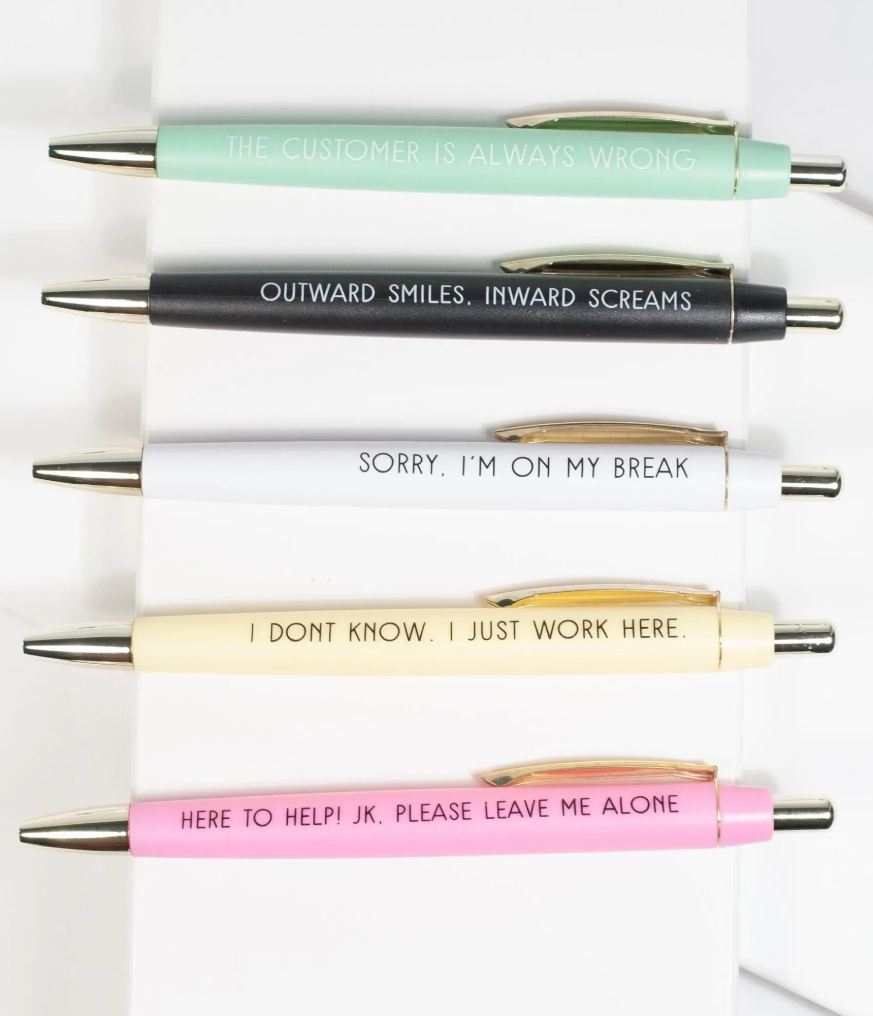 Unique Vintage Customer Service Pen Set Store