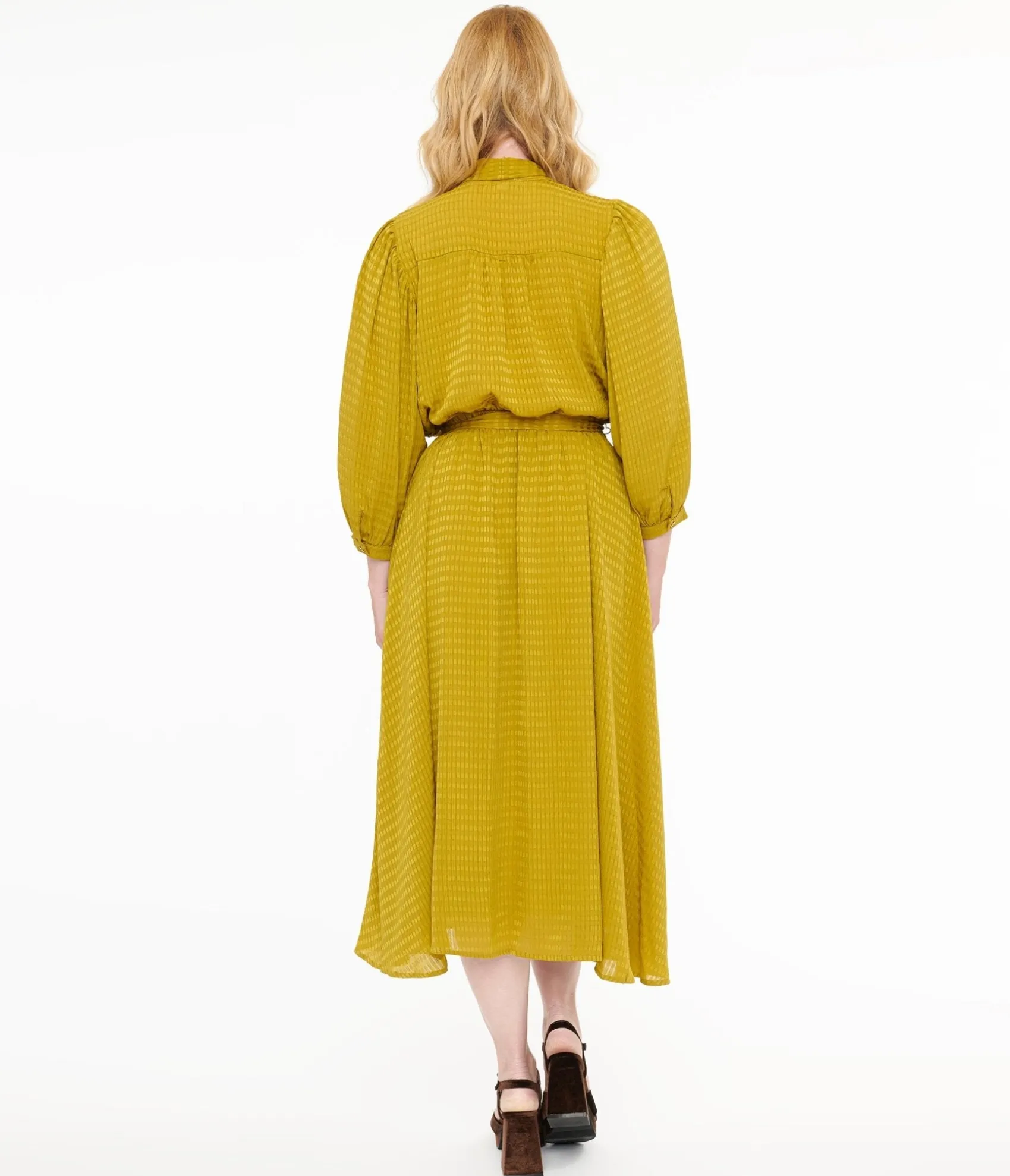 Unique Vintage Dijon Love Like Ours Midi Dress Flash Sale