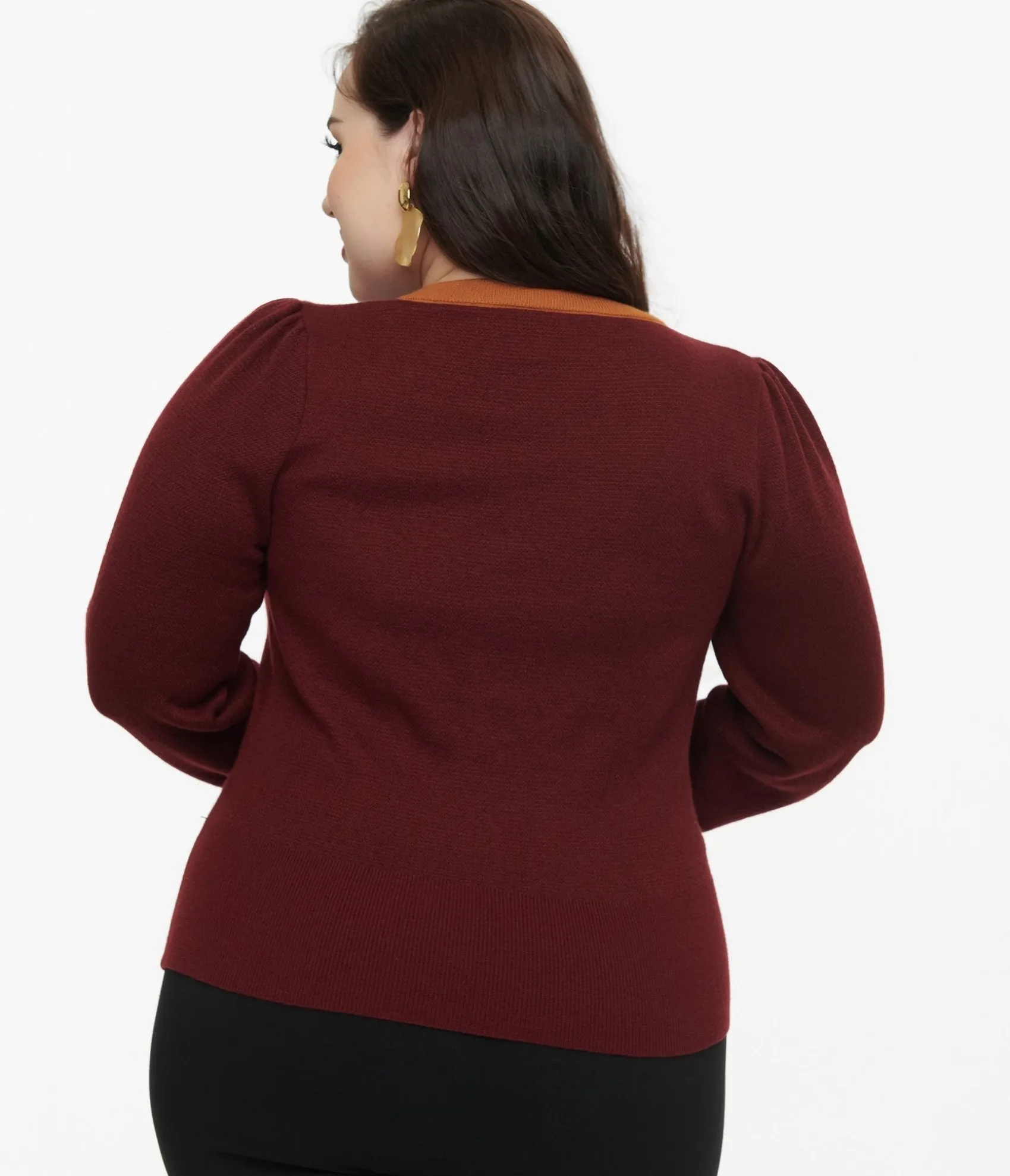 Unique Vintage Disney Hocus Pocus Collection by Plus Size Burgundy Binx Hocus Pocus Embroidered Sweater Store
