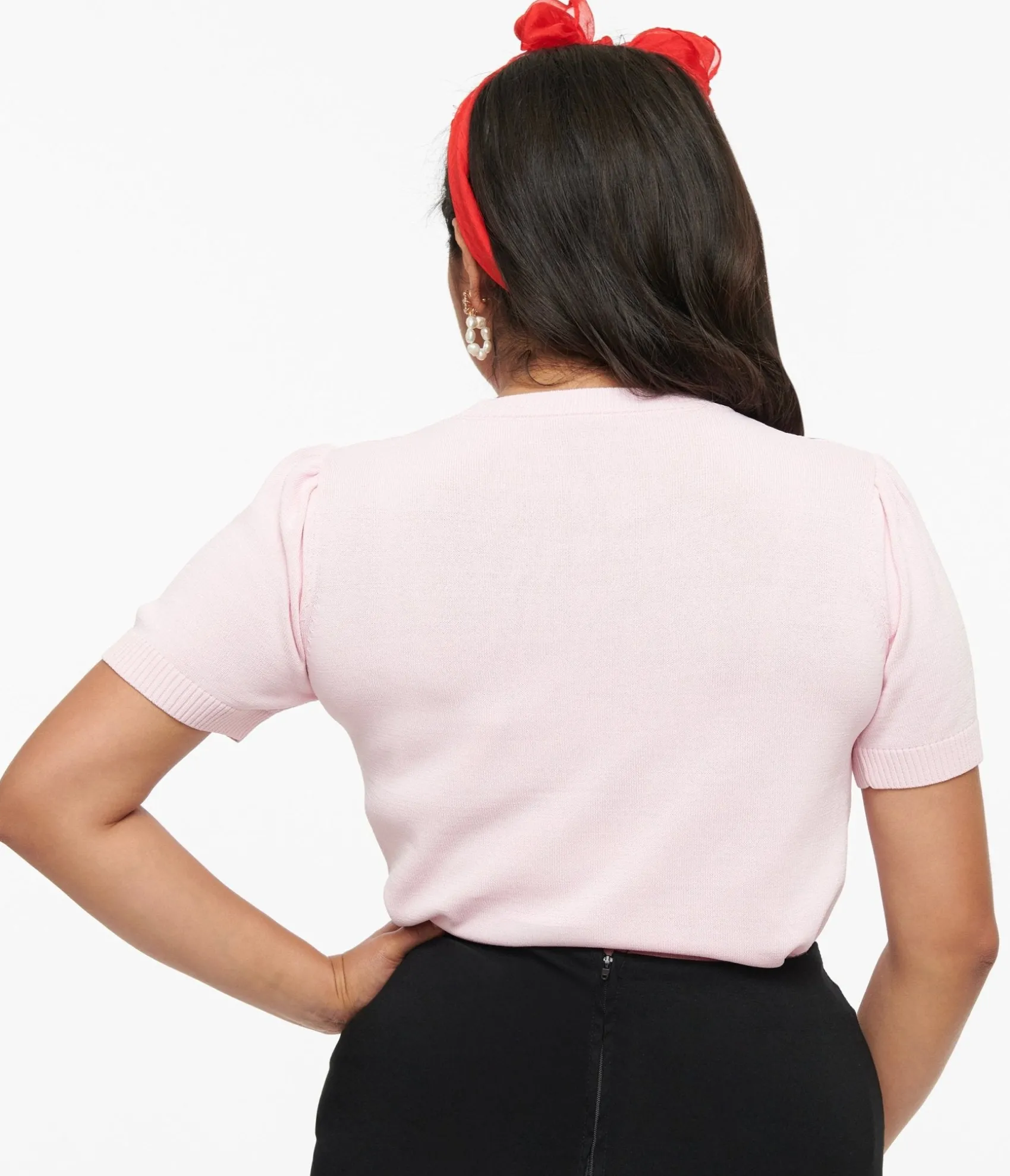 Unique Vintage Disney Mickey & Friends Collection by Pink Mickey & Minnie Sweater Flash Sale