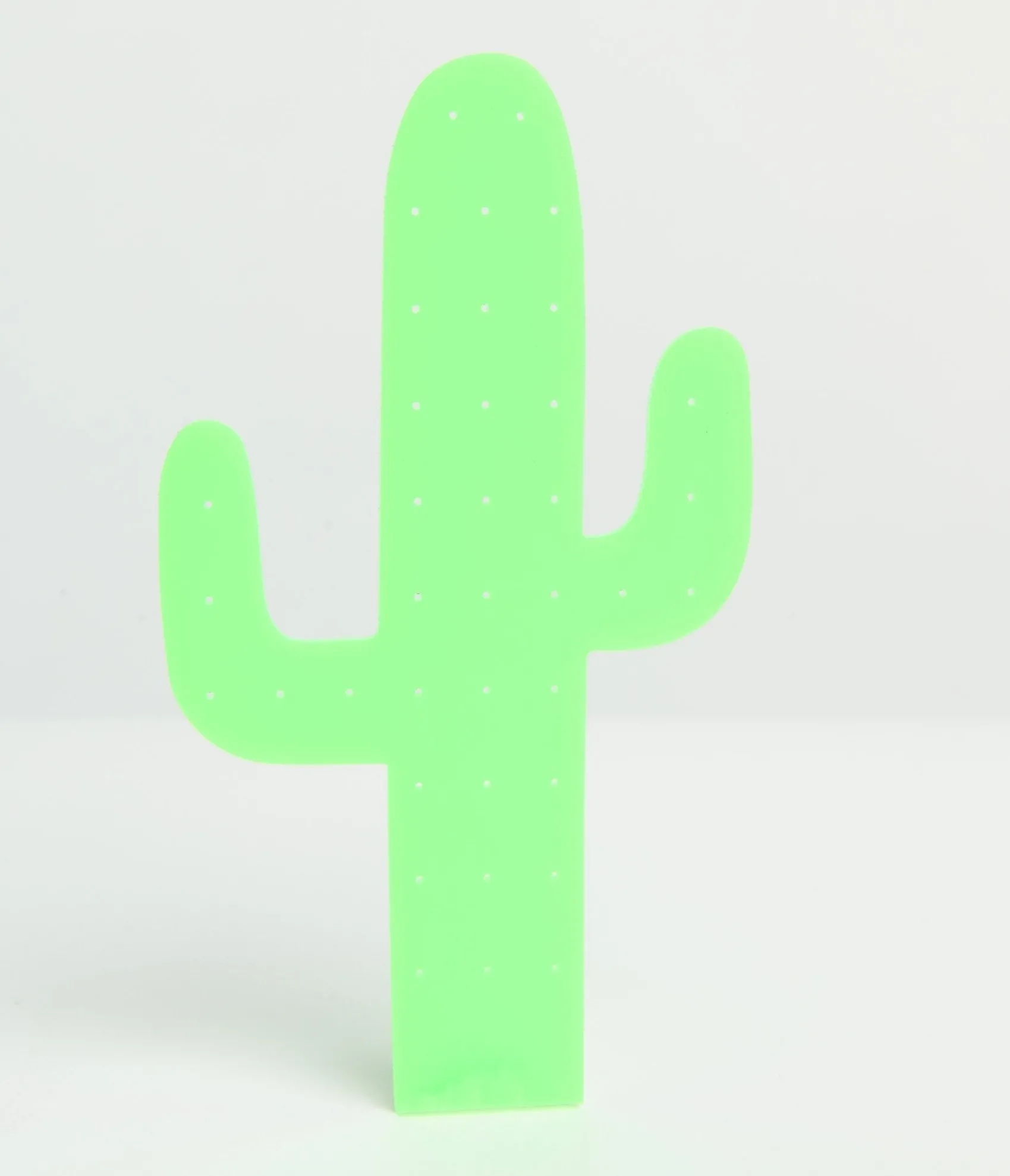 Unique Vintage Green Cactus Earring Display Flash Sale
