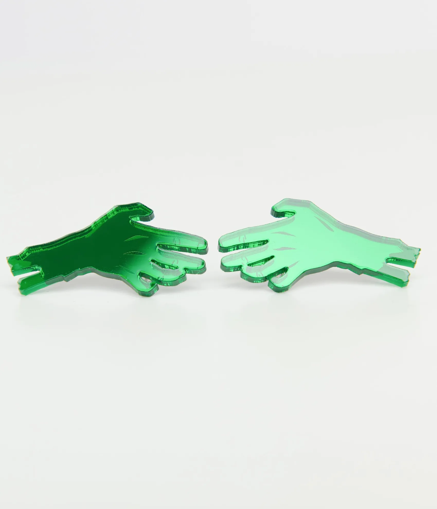 Unique Vintage Green Zombie Hand Earrings Cheap