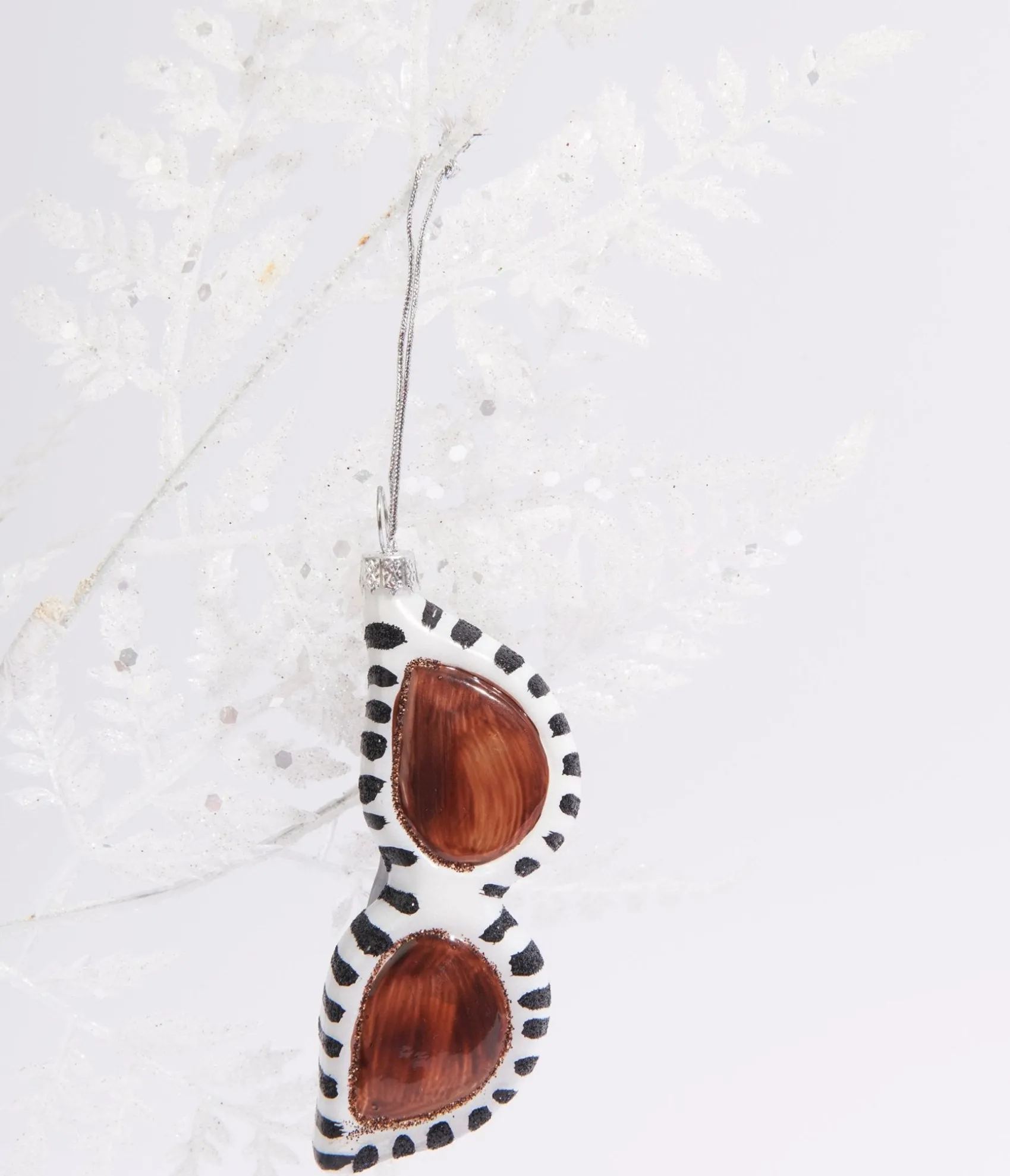 Unique Vintage Haute Sunglasses Glass Ornament Sale