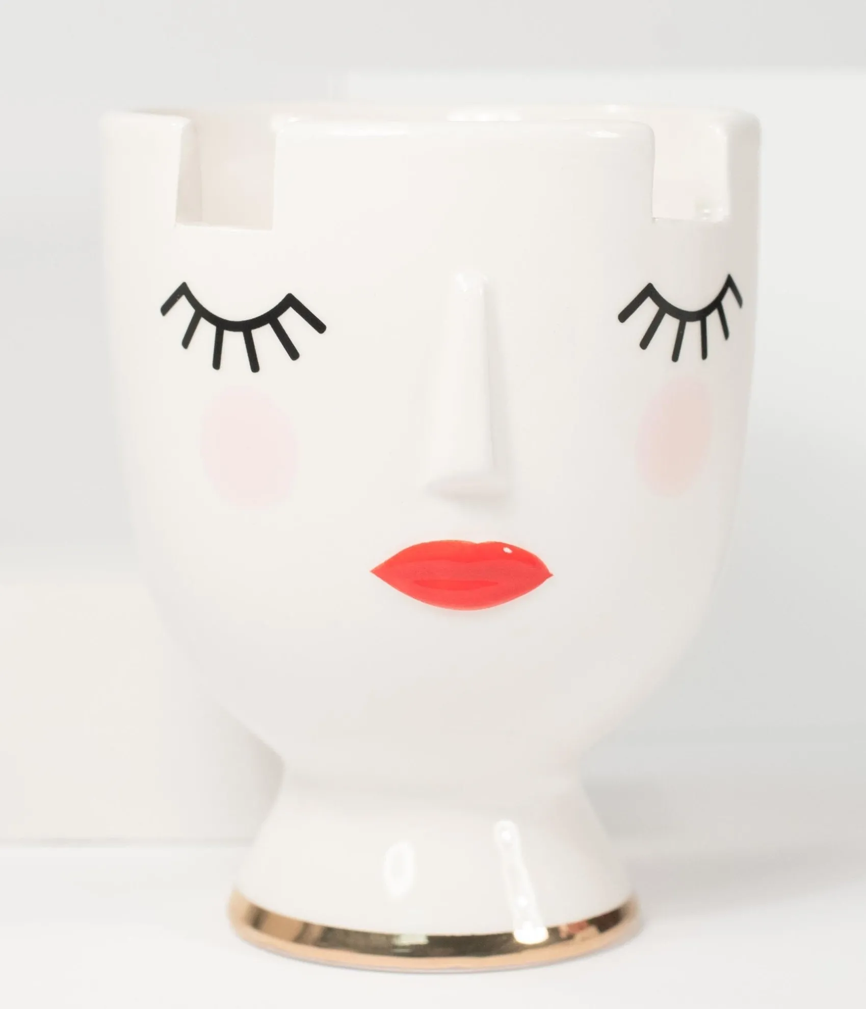 Unique Vintage Lady Hold All Planter Fashion