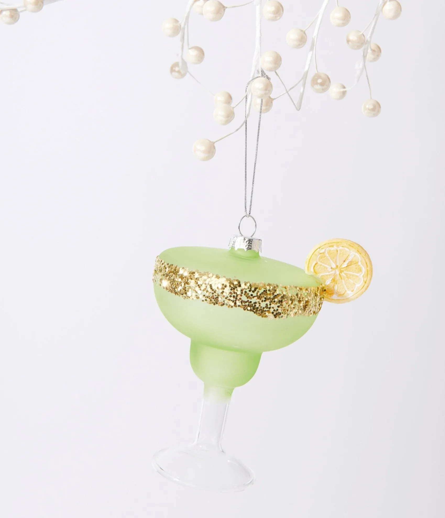 Unique Vintage Lime Margarita Glass Ornament Shop