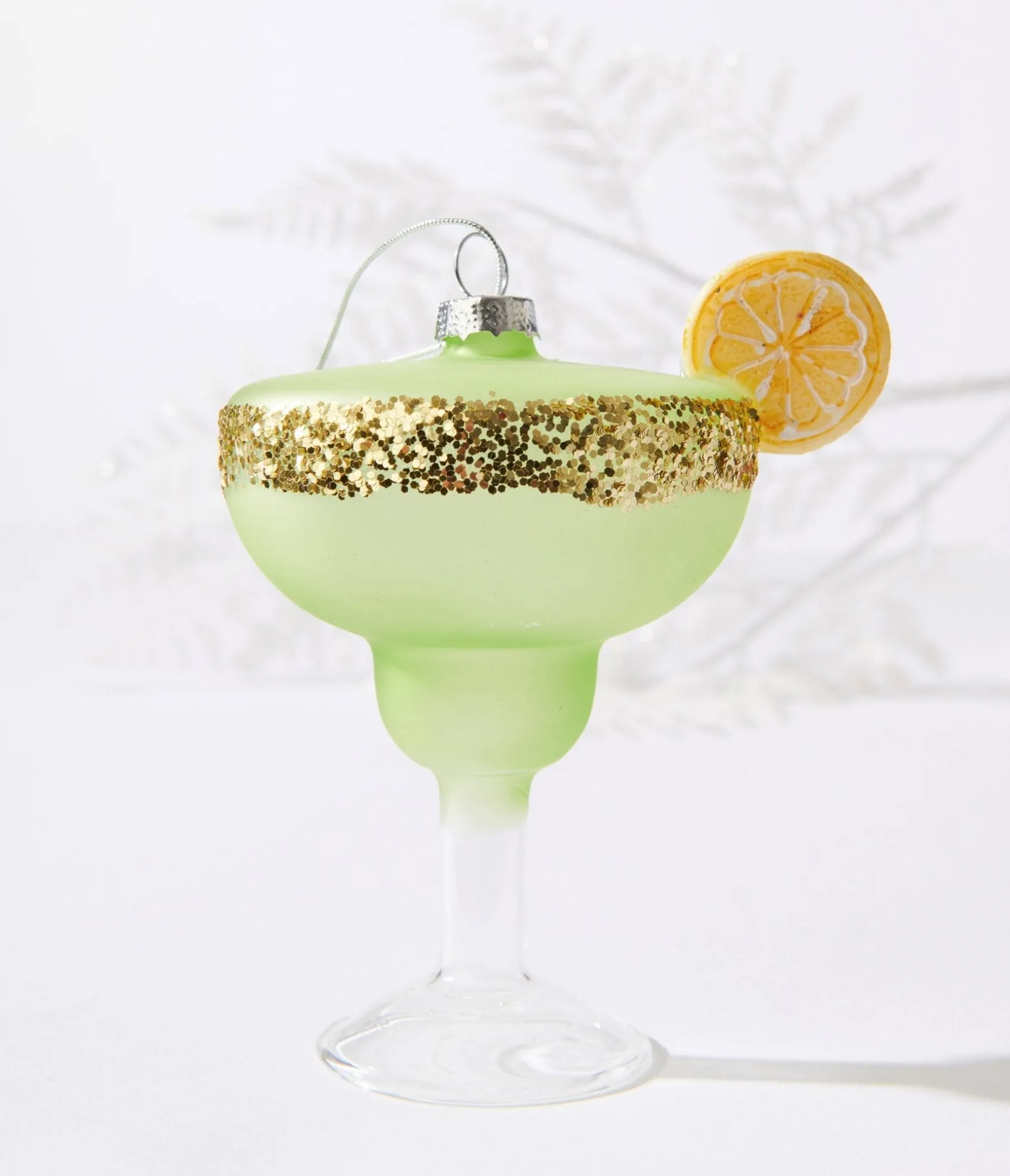 Unique Vintage Lime Margarita Glass Ornament Shop