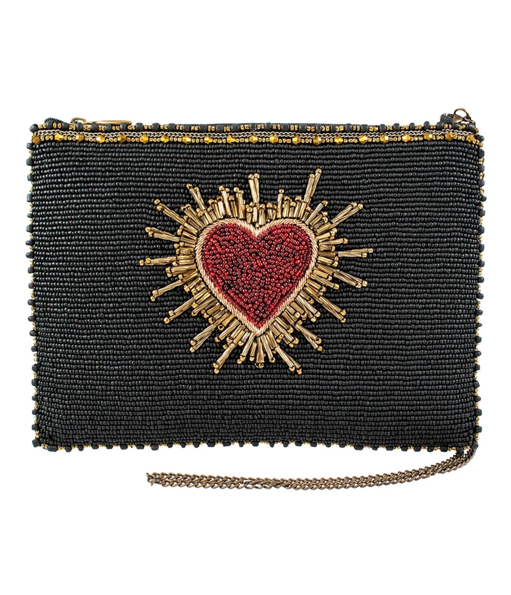 Unique Vintage Mary Frances Affection Mini Crossbody Clutch Cheap