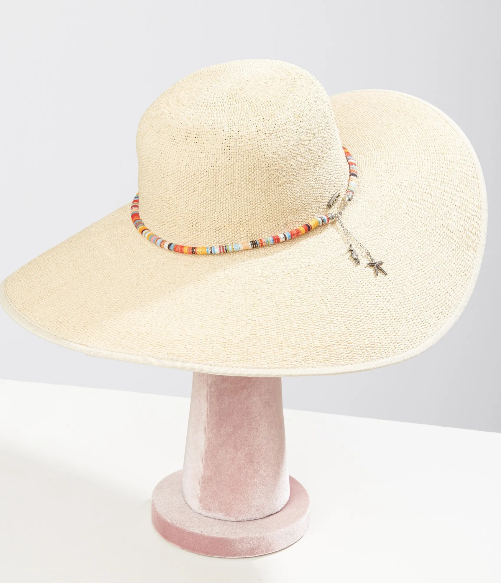 Unique Vintage Multicolor Stripe Rope Straw Sun Hat Cheap