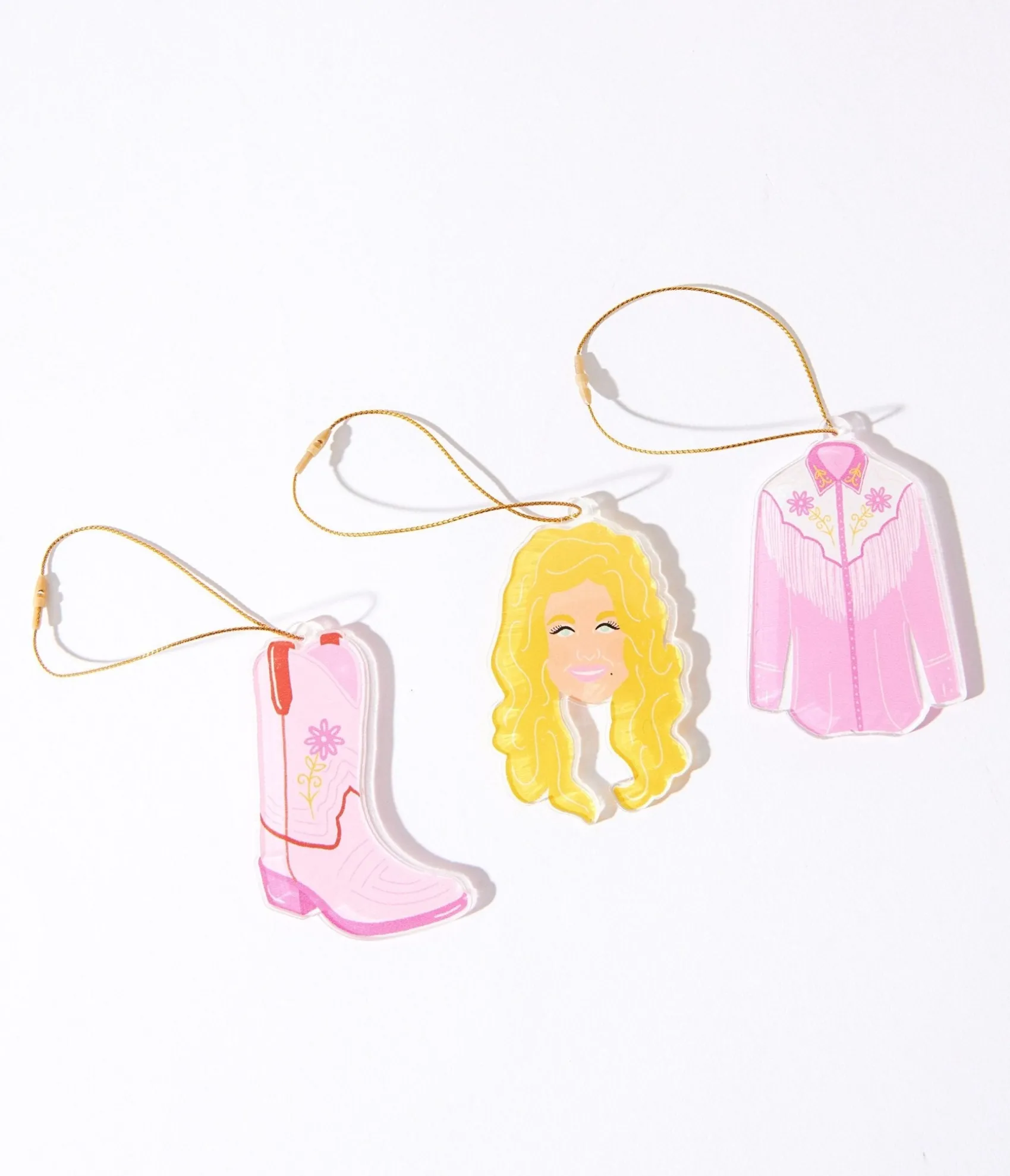 Unique Vintage Nashville Icons Ornament Set Clearance