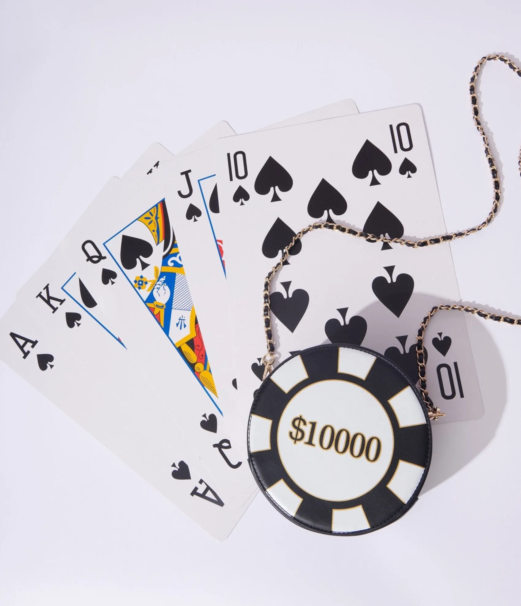 Unique Vintage Poker Chip Crossbody Bag Cheap