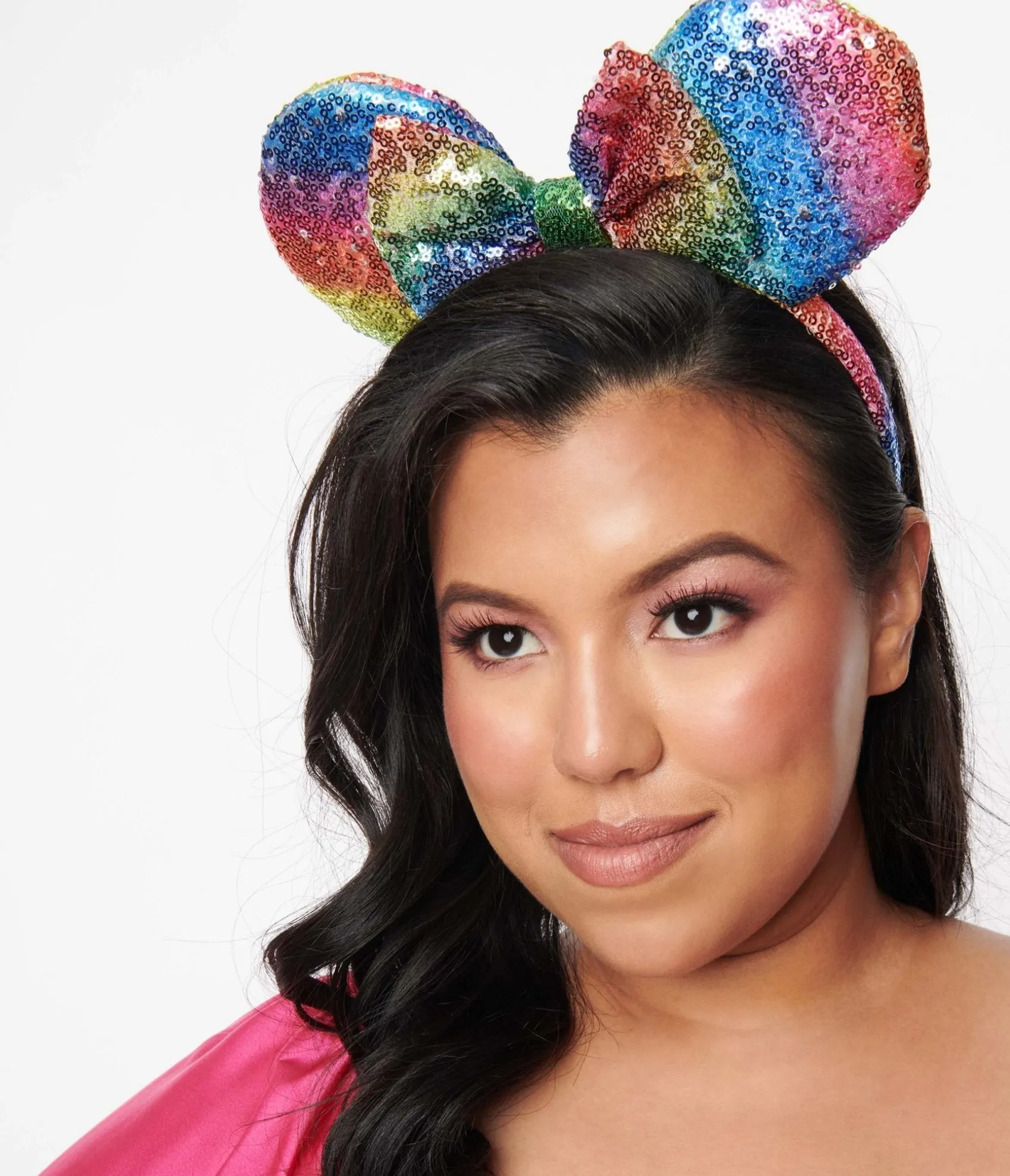 Unique Vintage Rainbow Sequin Mouse Headband Shop