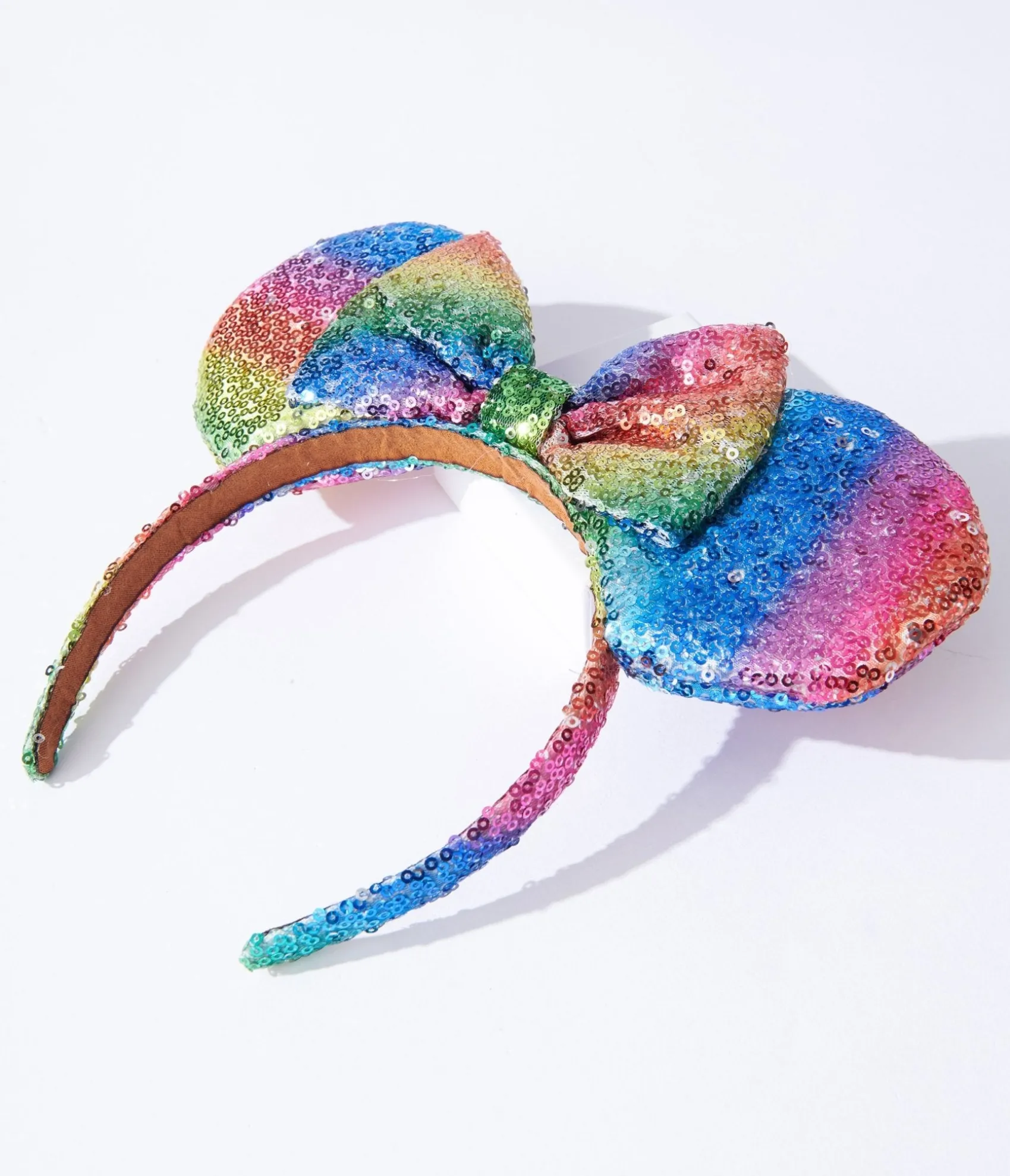 Unique Vintage Rainbow Sequin Mouse Headband Shop