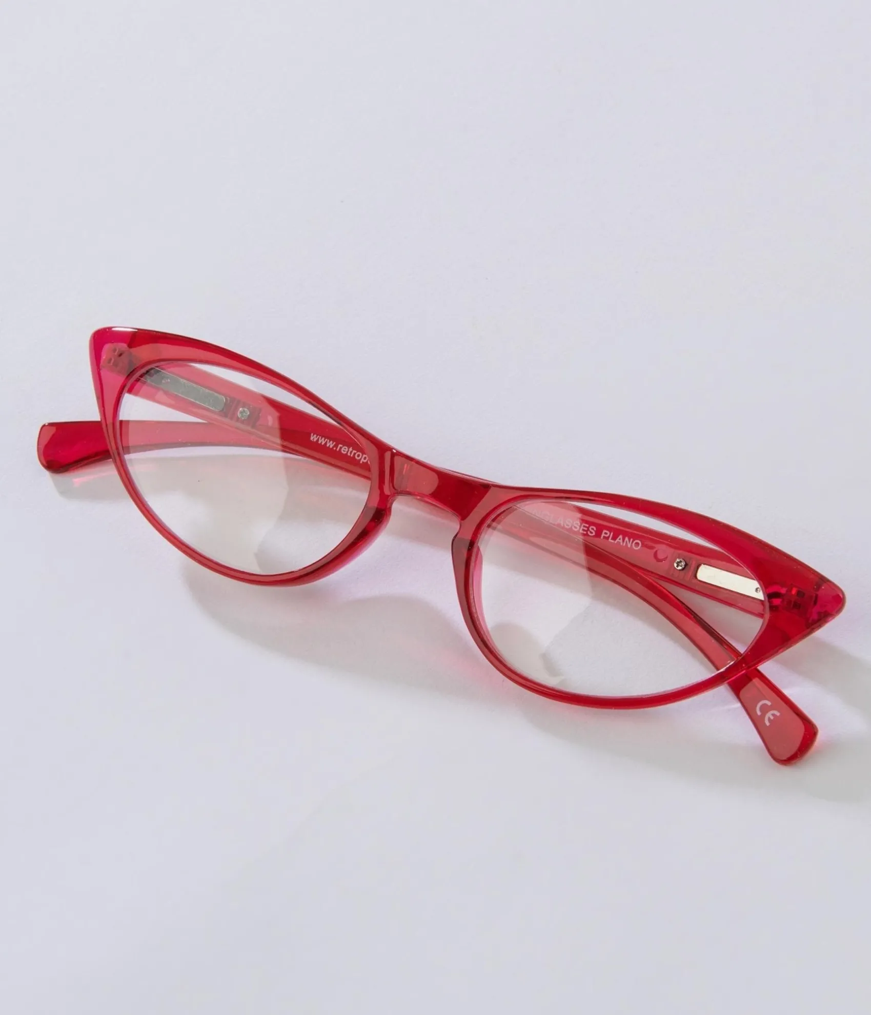 Unique Vintage Red Cat Eye Glasses New