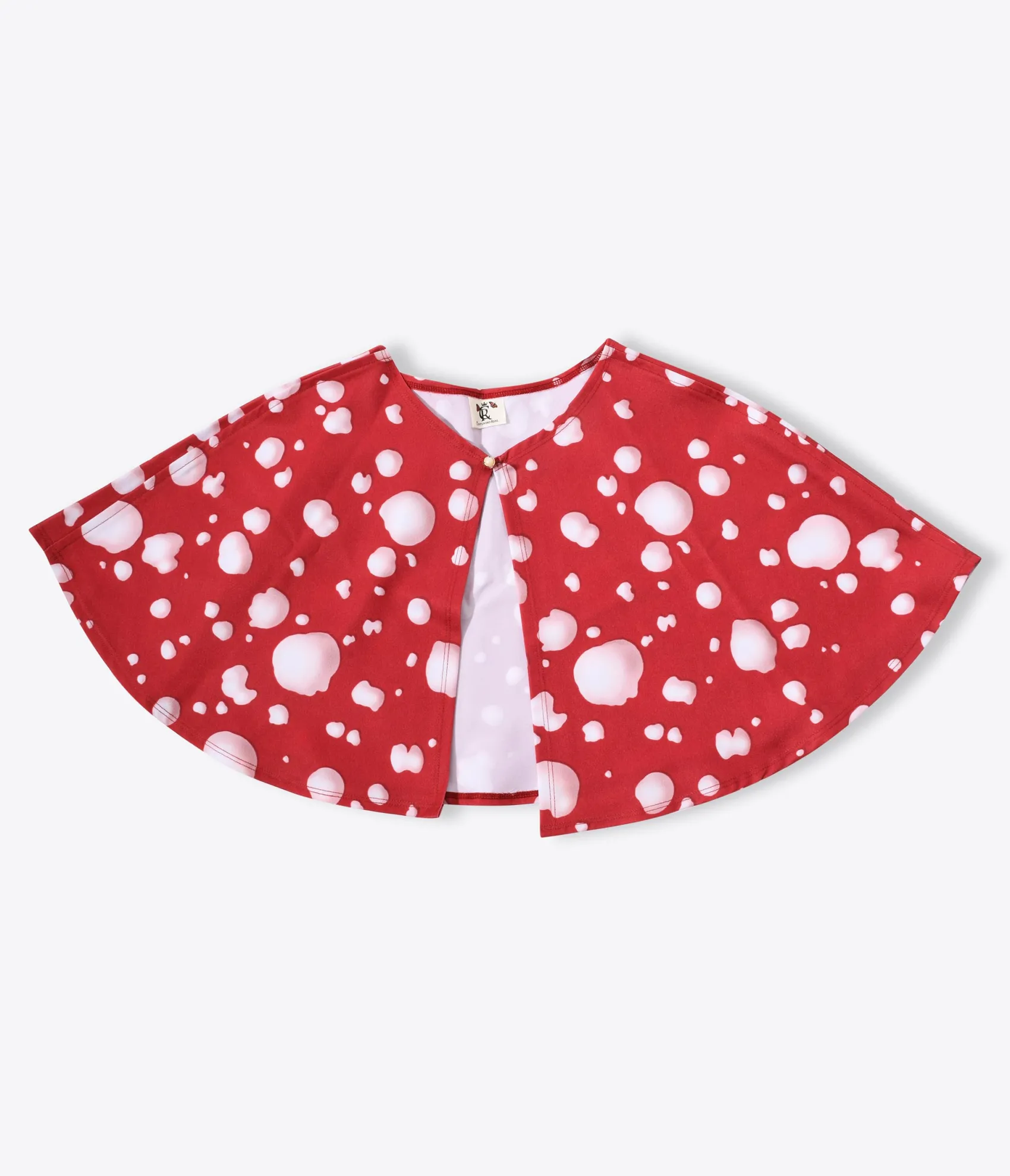 Unique Vintage Red Mushroom Capelet Discount