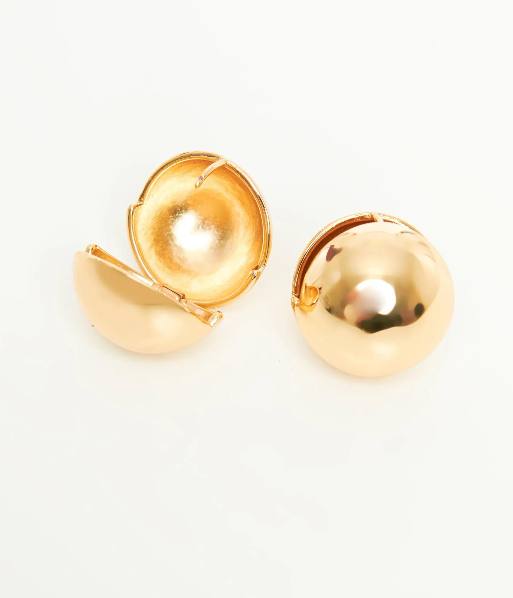 Unique Vintage 1930s Gold Ball Stud Earrings Best