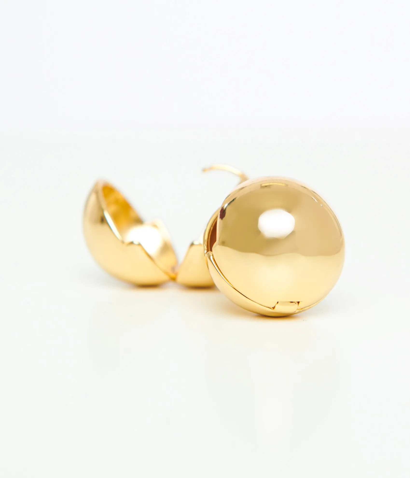 Unique Vintage 1930s Gold Ball Stud Earrings Best