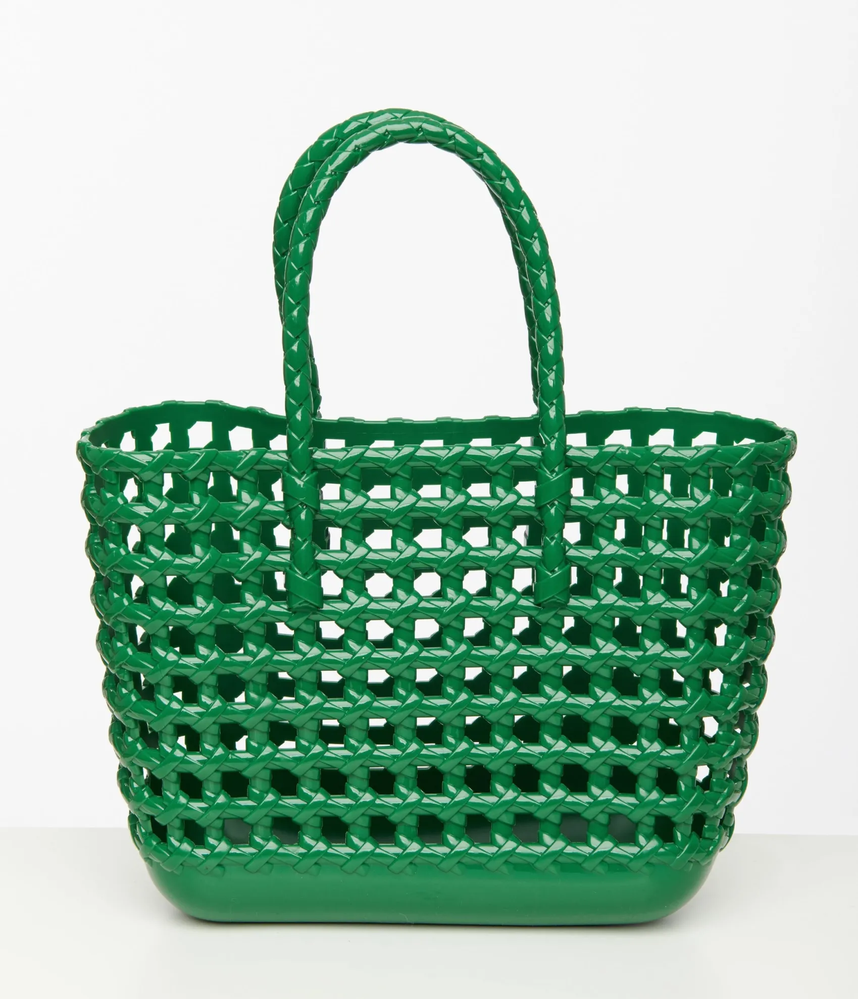 Unique Vintage 1970s Green Net Handbag Best