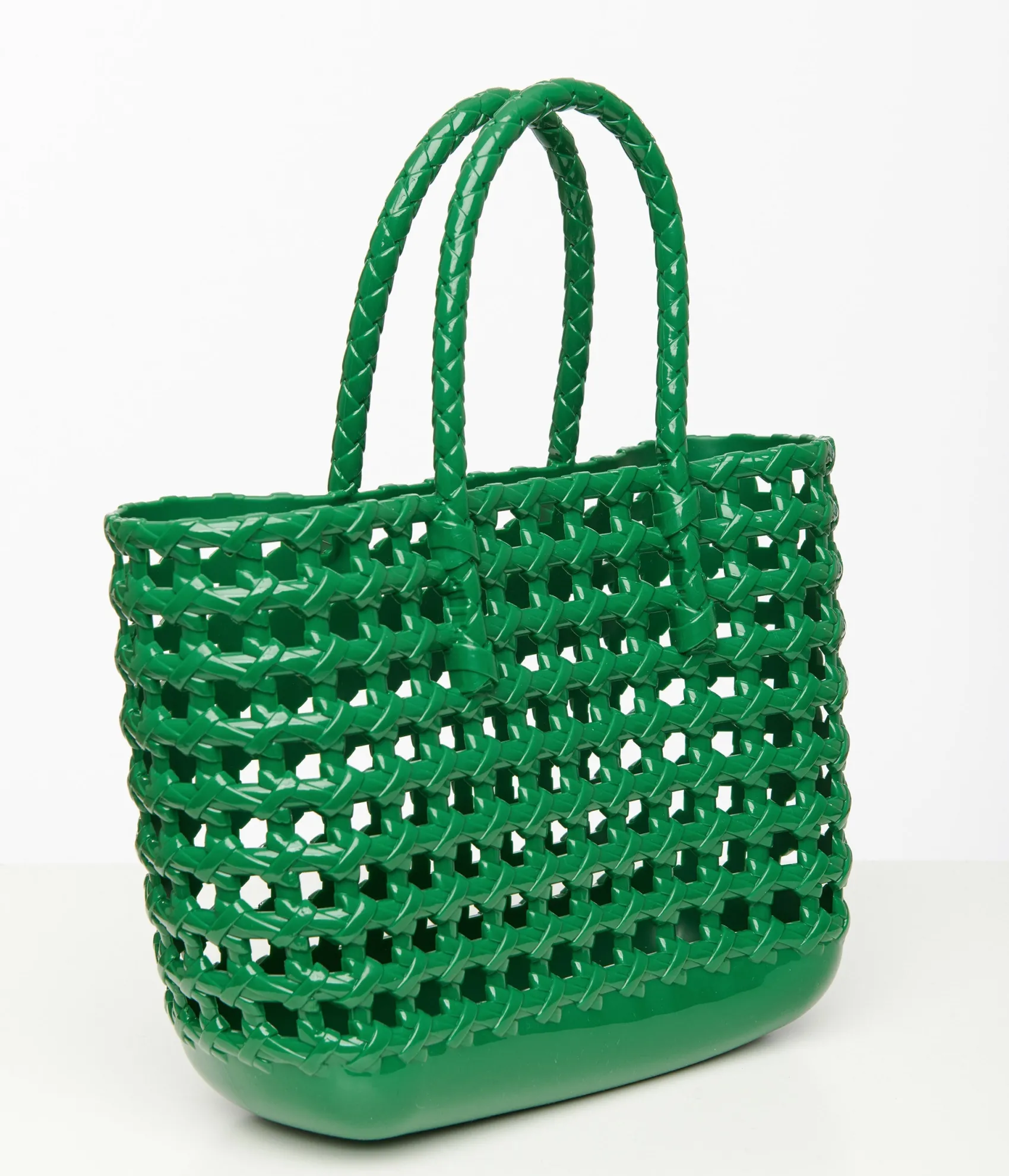 Unique Vintage 1970s Green Net Handbag Best