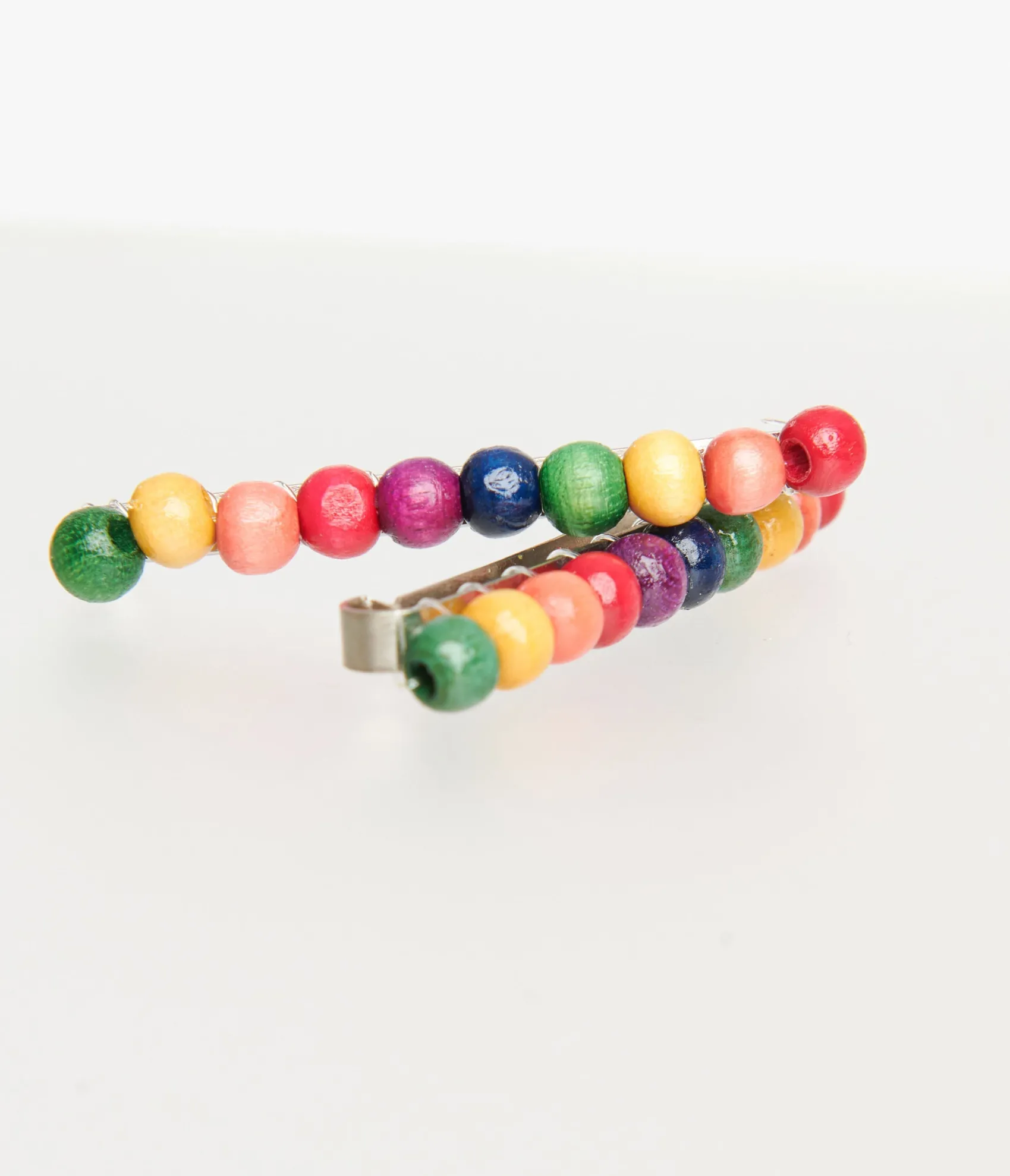 Unique Vintage 1980s Rainbow Beaded Barrette Set Shop