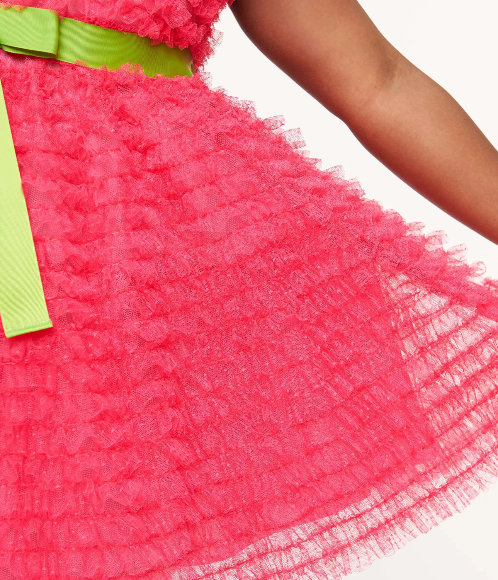 Unique Vintage Smak Parlour Plus Size 1960s Hot Pink Empire Waist Mini Dress Cheap