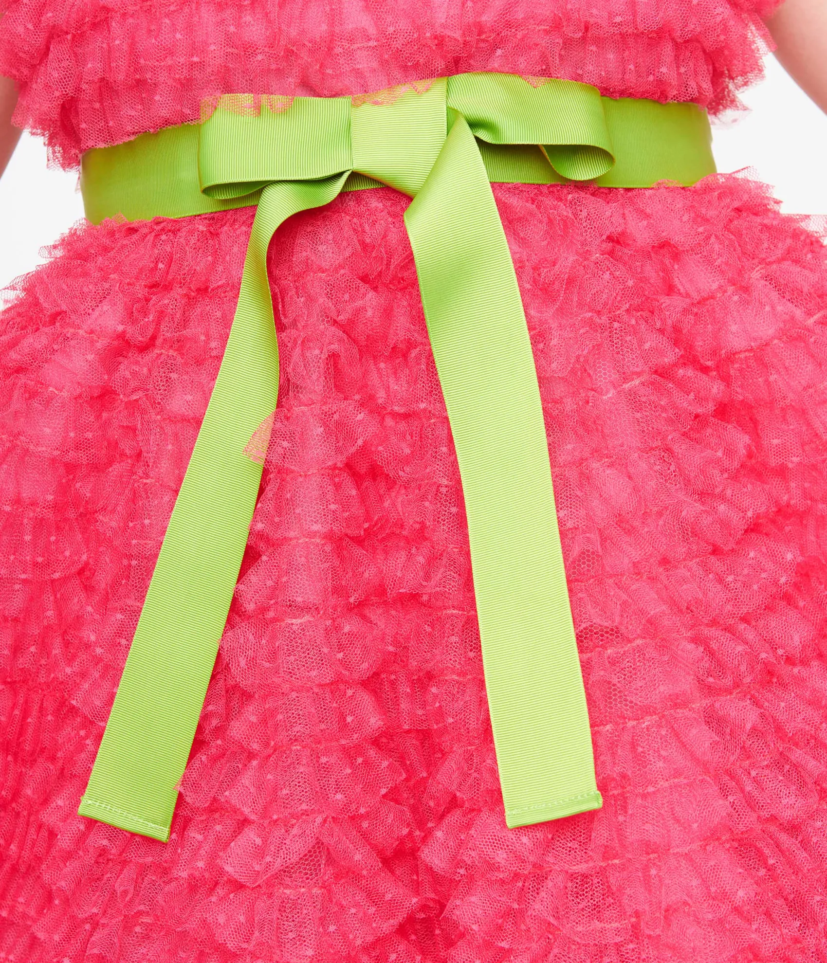 Unique Vintage Smak Parlour 1960s Hot Pink Empire Waist Mini Dress Cheap