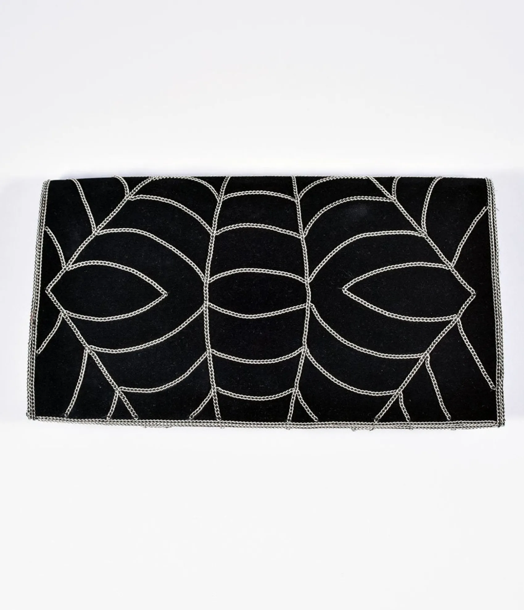 Unique Vintage Spider Web Embroidered Clutch Cheap