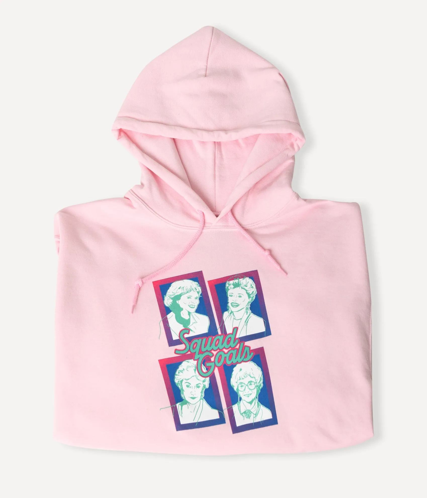 Unique Vintage The Golden Girls x Pink Girl Gang Hoodie Online