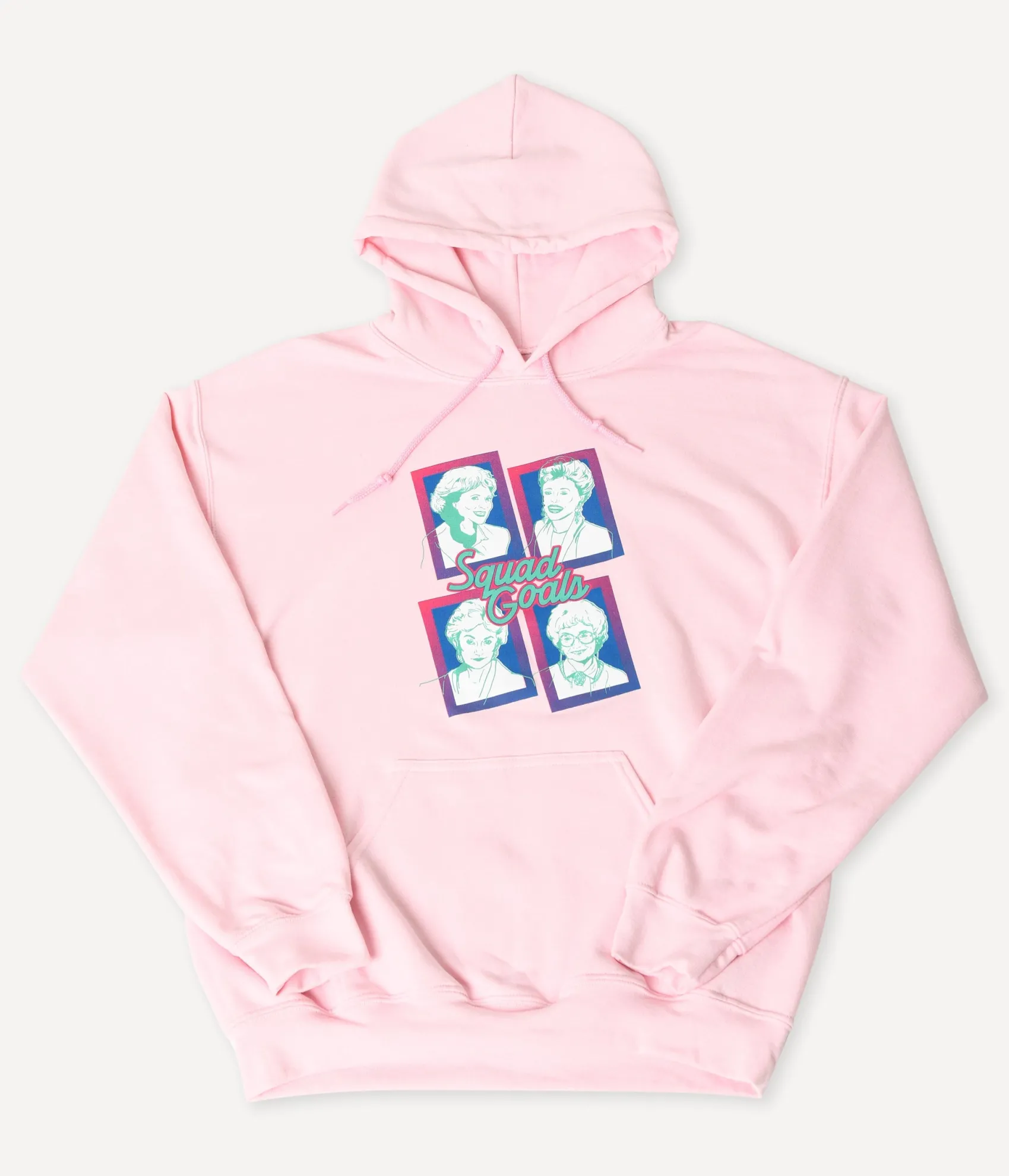 Unique Vintage The Golden Girls x Pink Girl Gang Hoodie Online