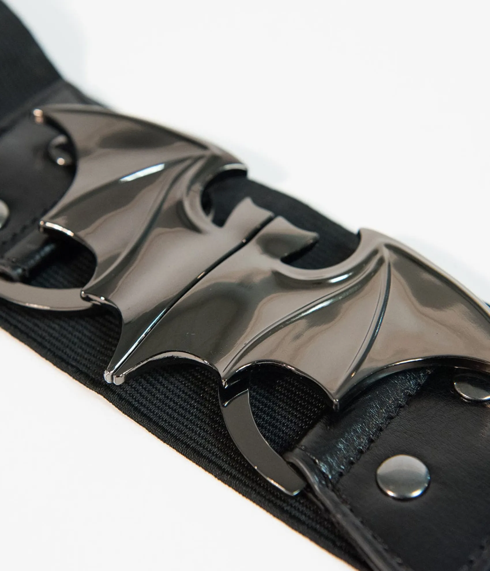 Unique Vintage Black Bat Cinch Belt New