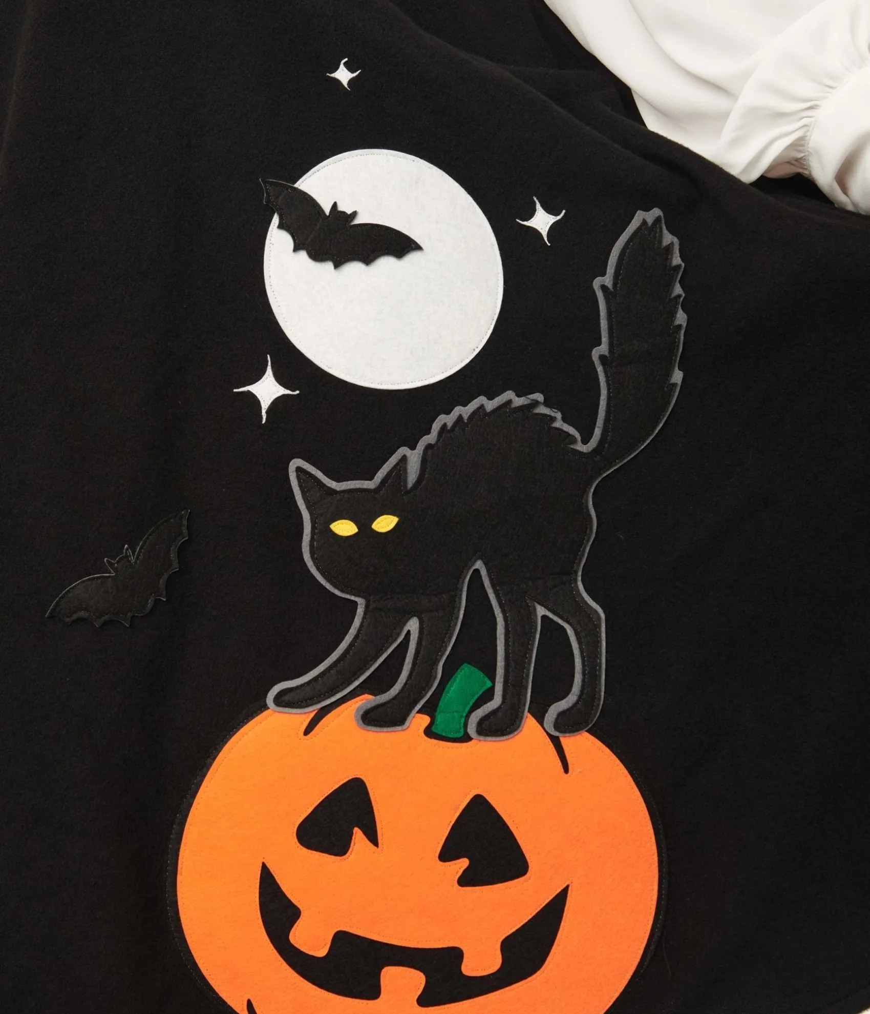Unique Vintage Black Halloween Music Box Soda Shop Swing Skirt Discount