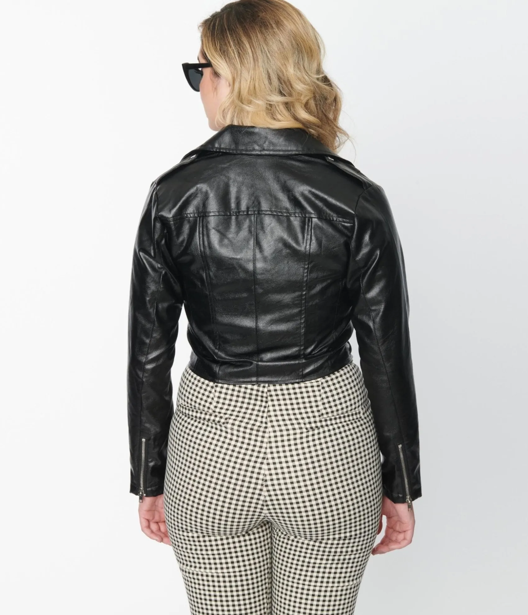 Unique Vintage Black Leather Jacket Discount