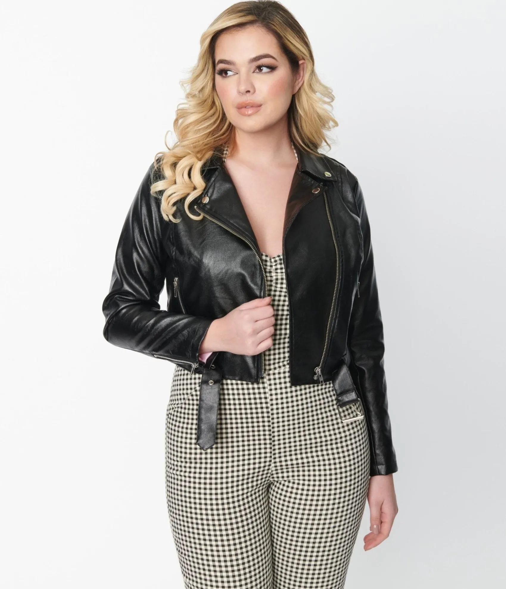 Unique Vintage Black Leather Jacket Discount