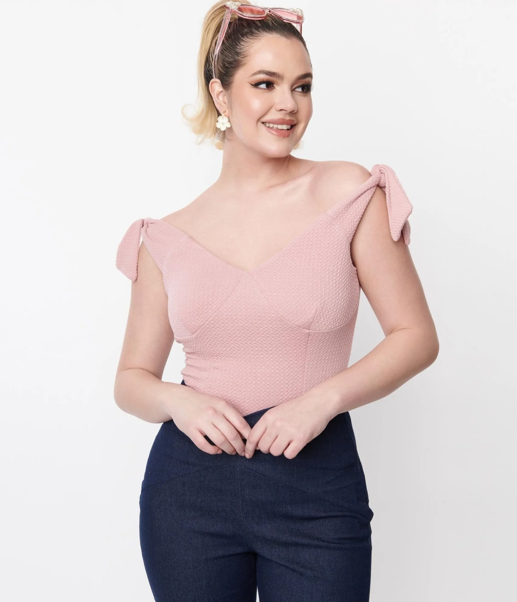 Unique Vintage Mauve Pink Texture Violet Top Outlet