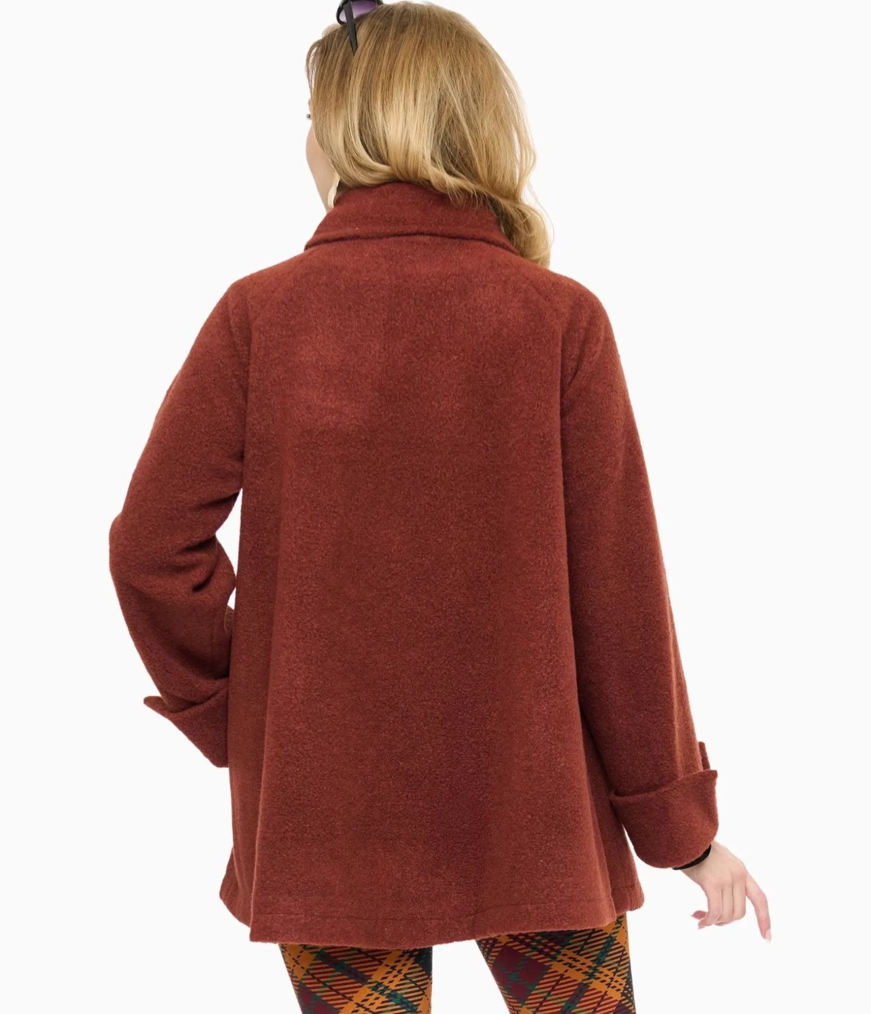 Unique Vintage Voodoo Vixen 1960s Brown A-Line Coat Shop
