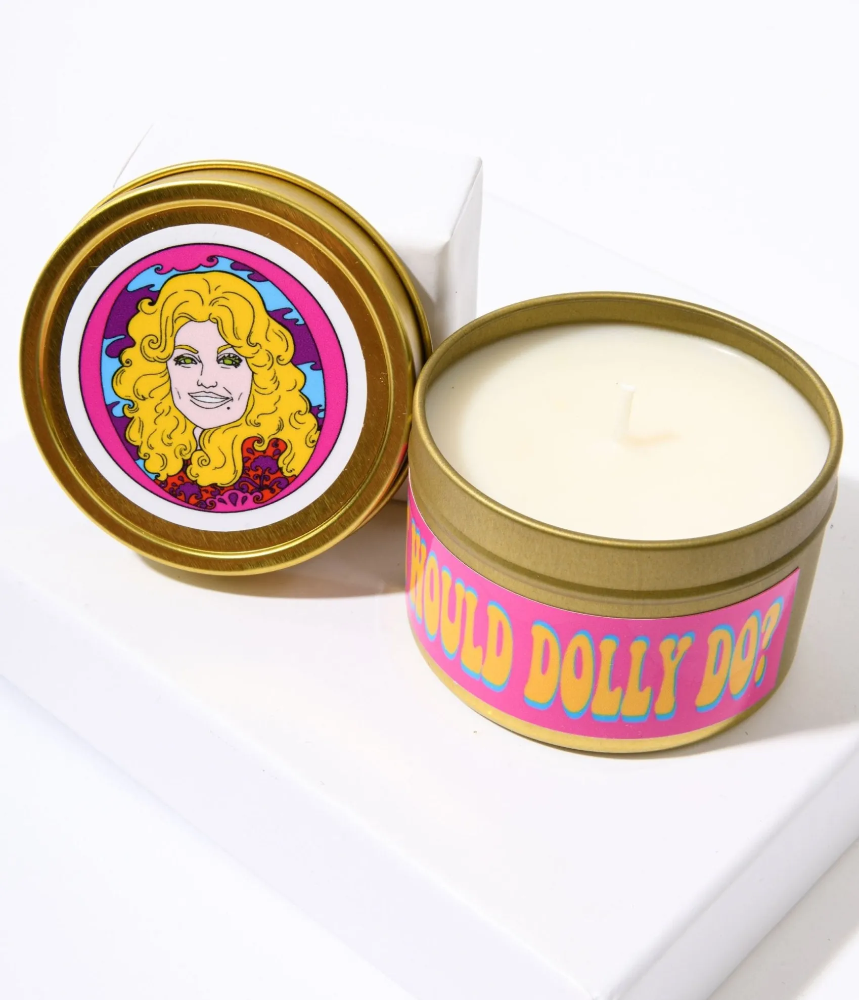 Unique Vintage What Would Dolly Do Candle New