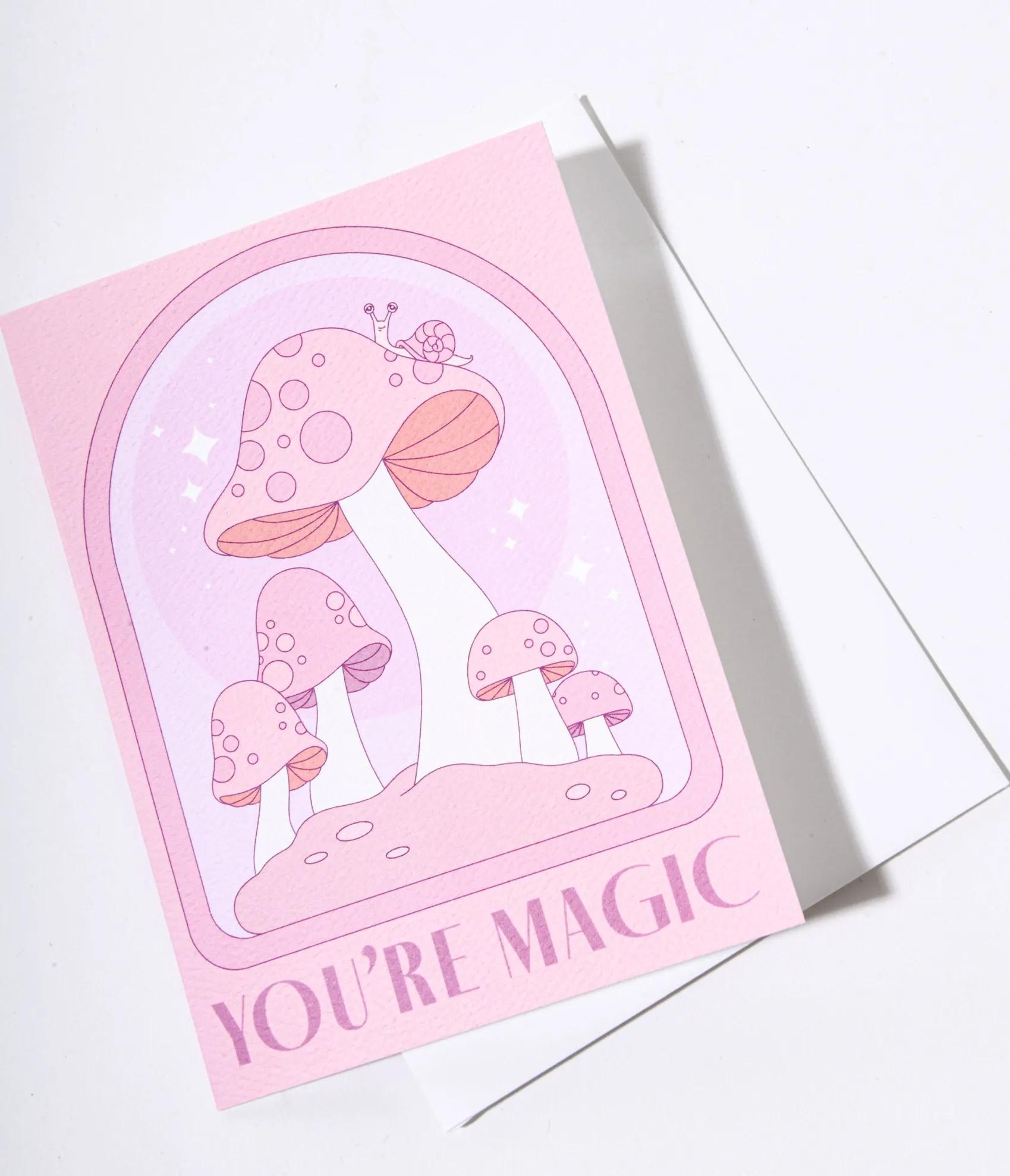 Unique Vintage You're Magic Mushroom Card Outlet